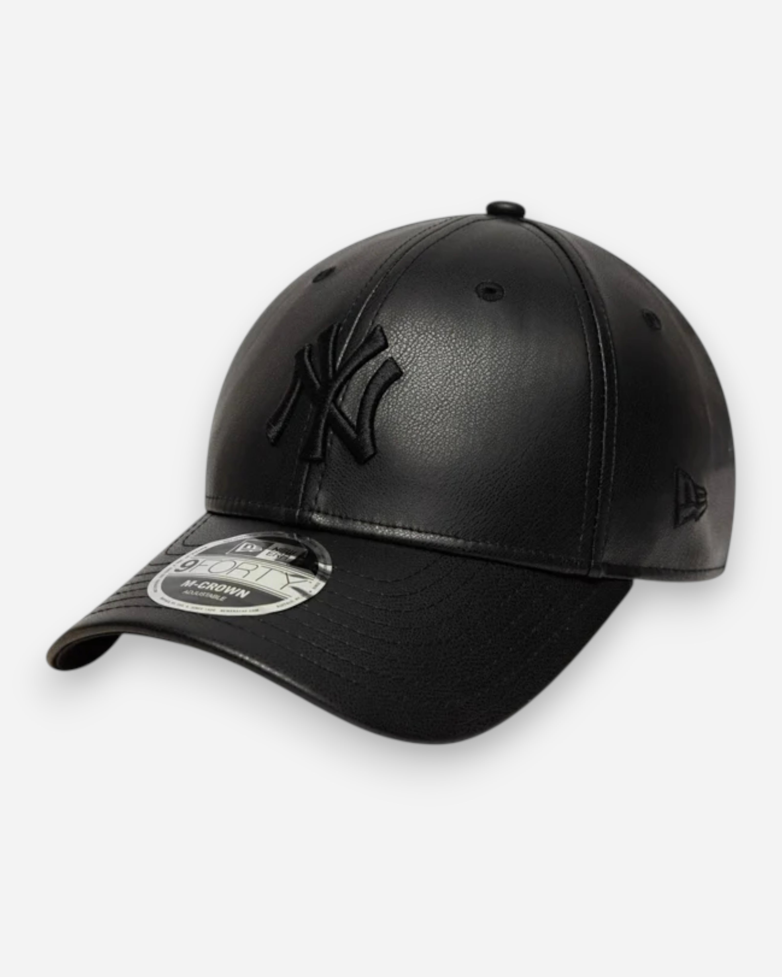 9FORTY MLB M-Crown New York Yankees Eco-Pelle Nero