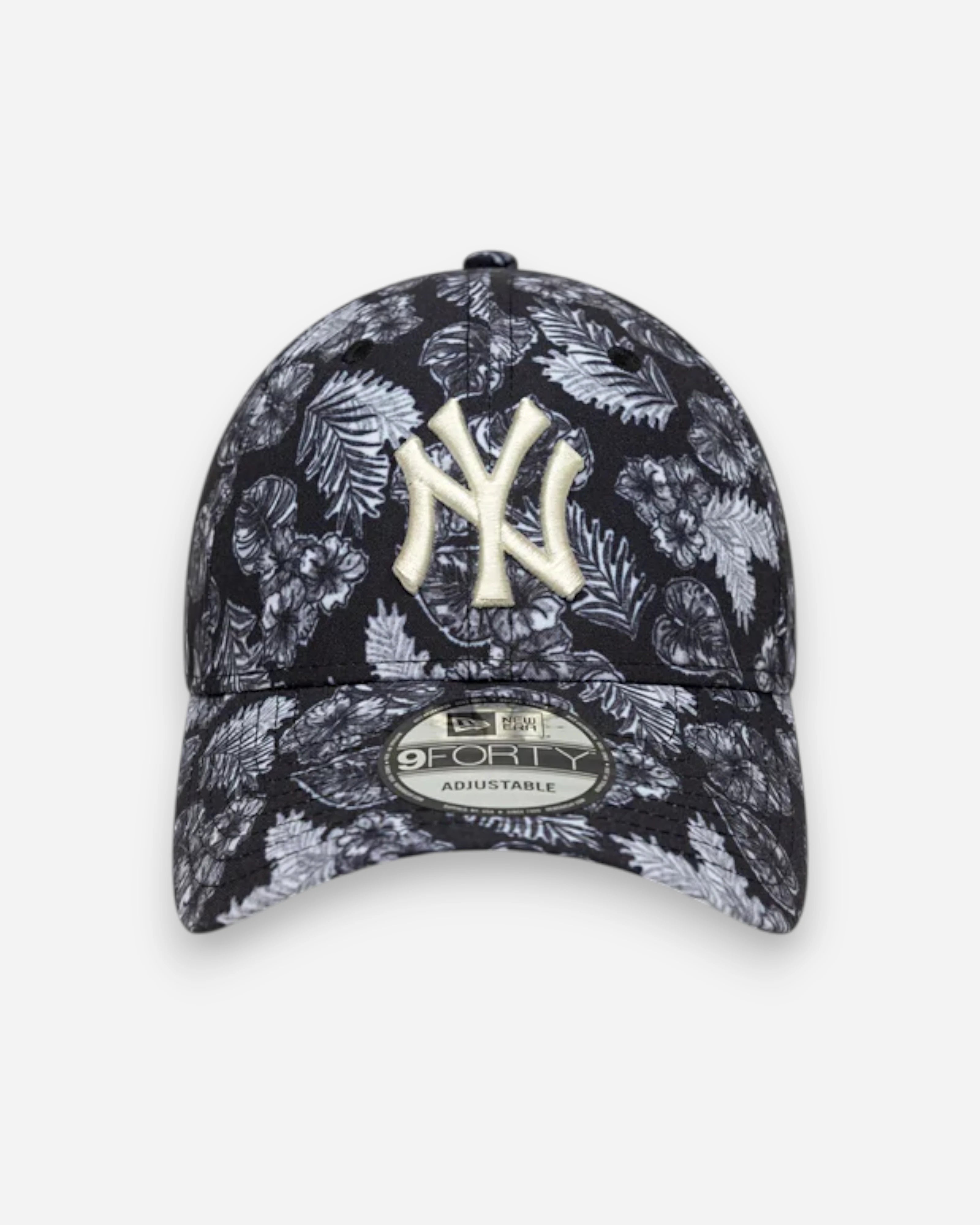 9FORTY MLB New York Yankees Adjustable All Over Print Black