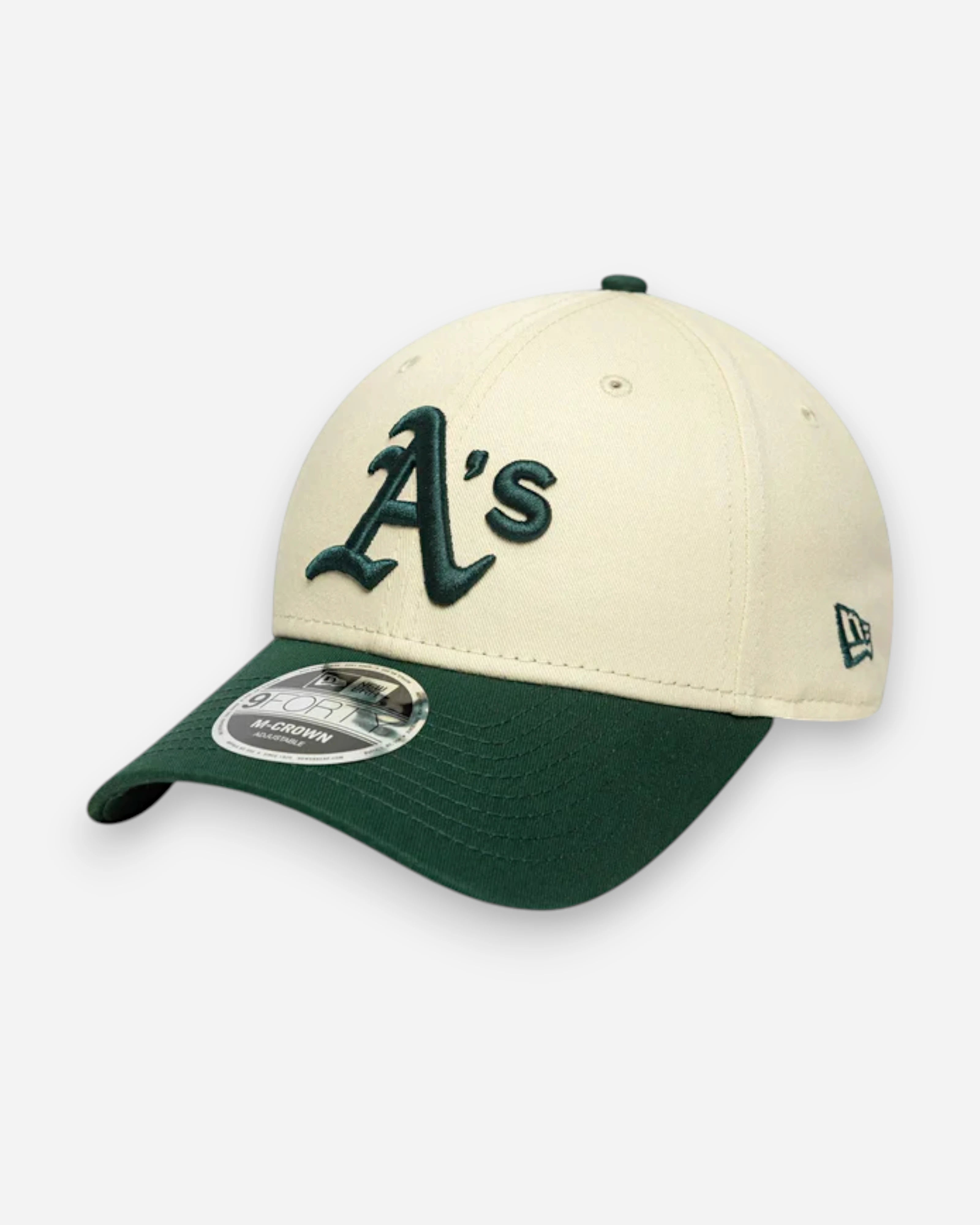 9FORTY Oakland Athletics MLB M-Crown Adjustable Cap Cream