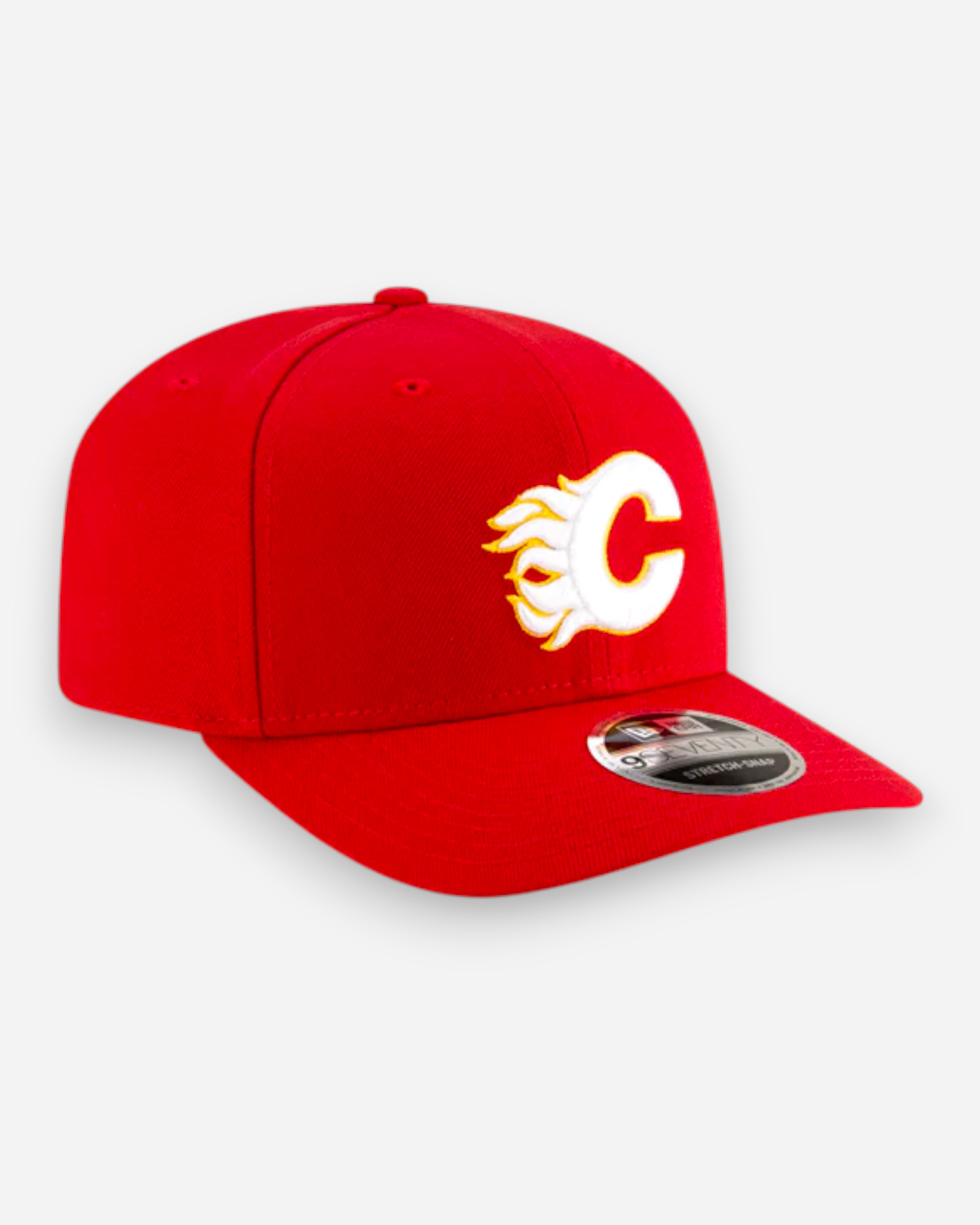 9SEVENTY NHL Stretch Snap Calgary Flames Team Red