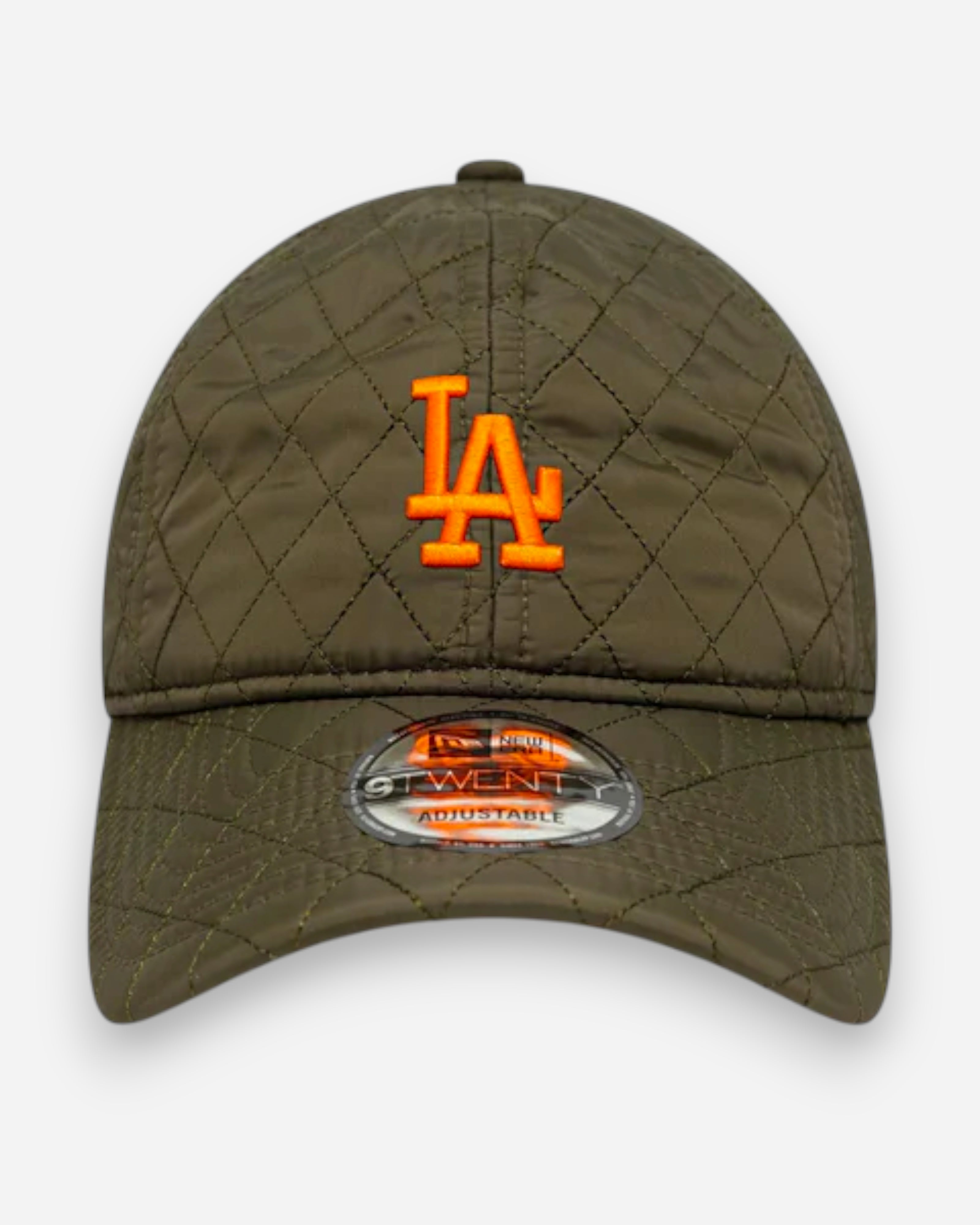 9TWENTY Los Angeles Dodgers MLB Quilted Verde Scuro
