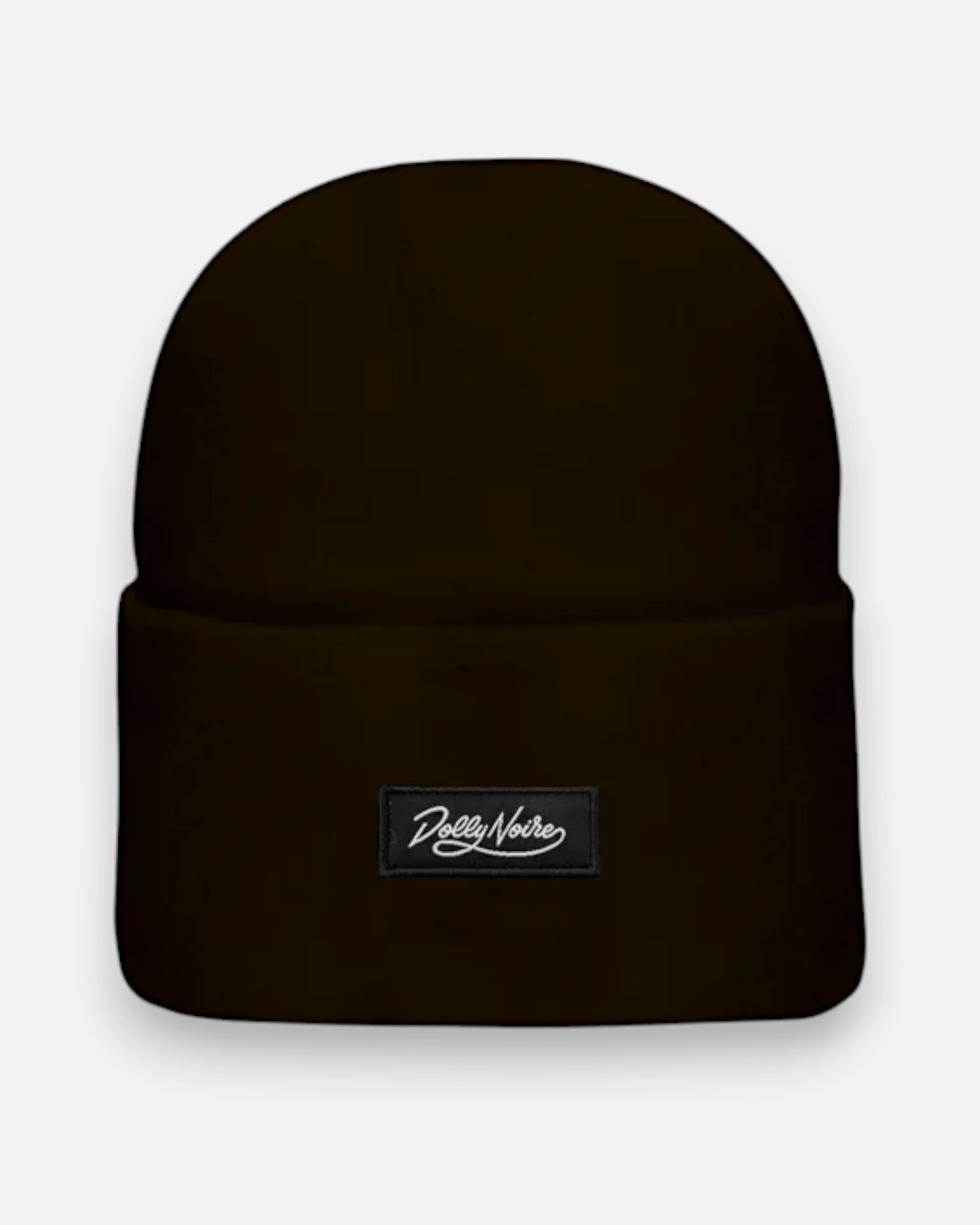 Dolly Noire Label Beanie Brown