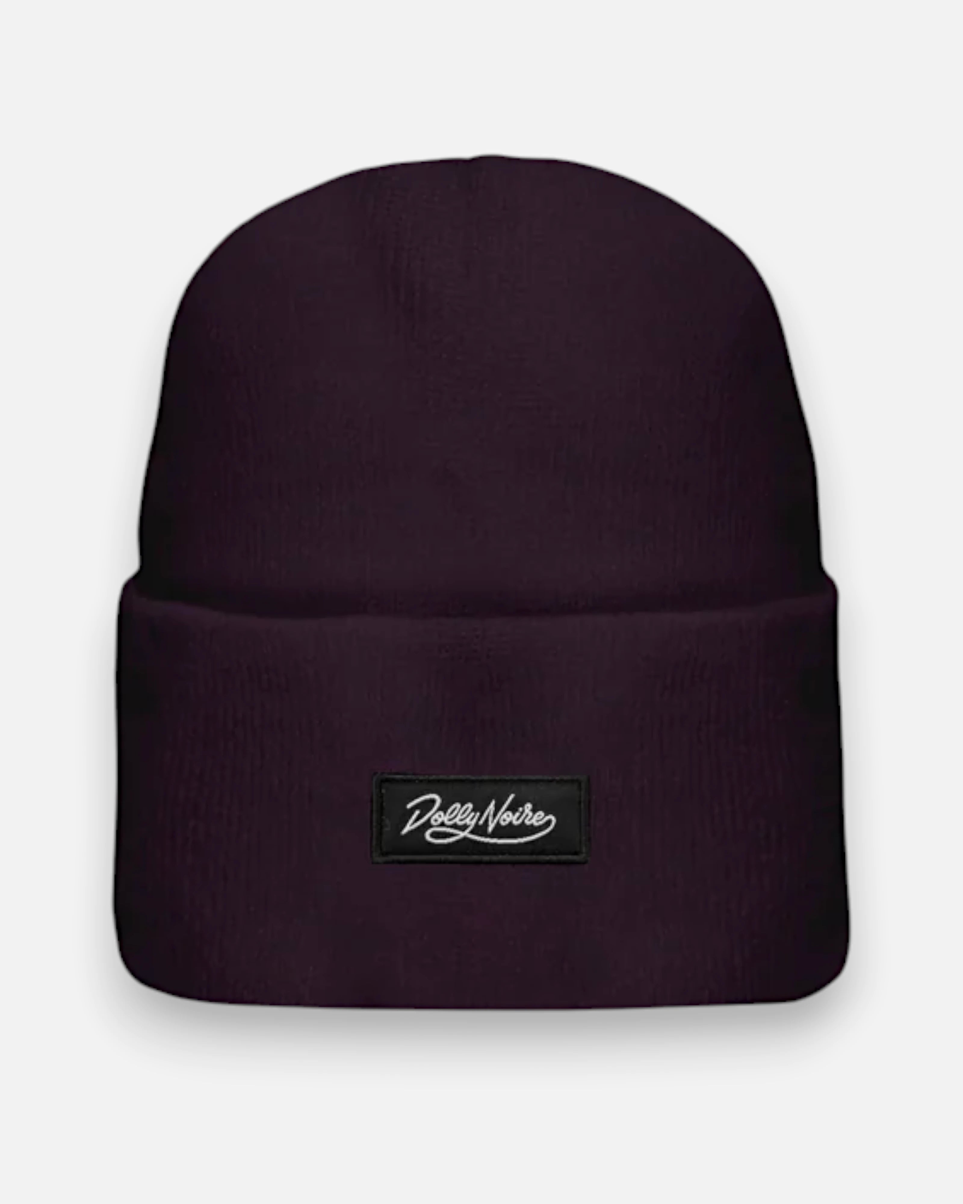 Dolly Noire Label Beanie Purple Dust