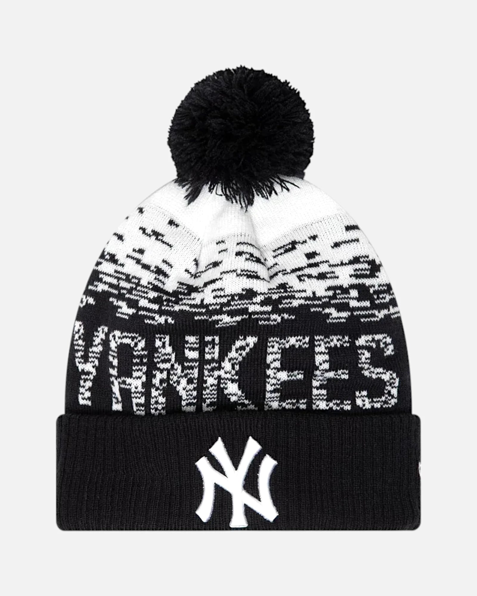 MLB New York Yankees Beanie Pon Pon Dark BLue