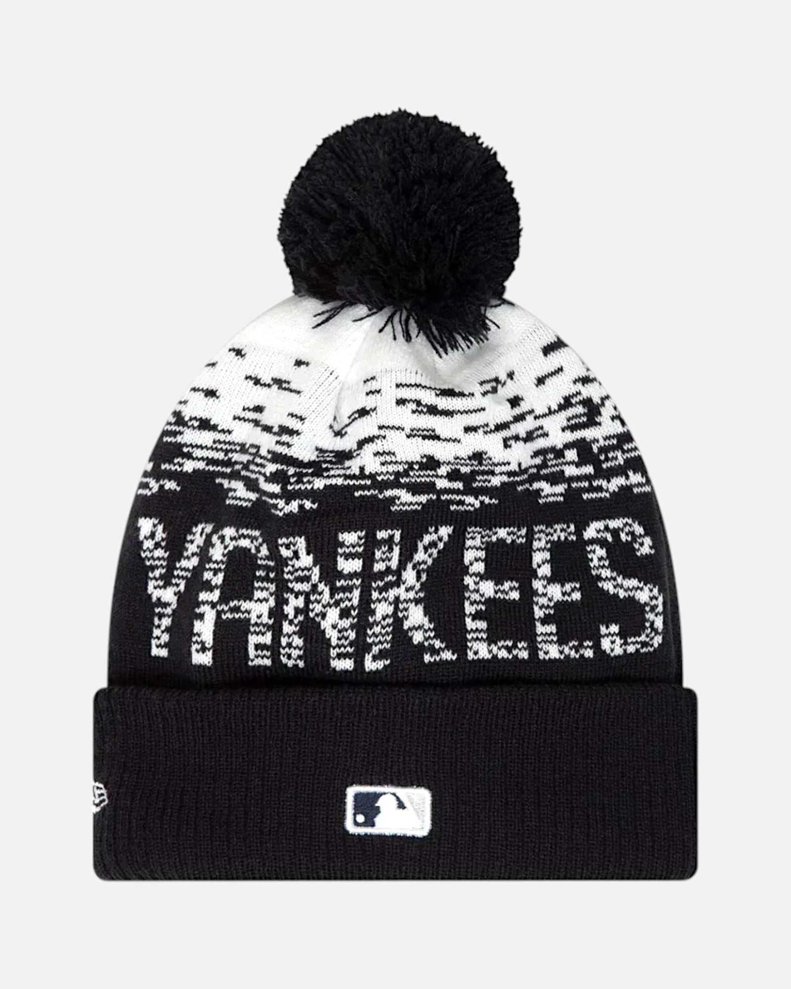 MLB New York Yankees Beanie Pon Pon Dark BLue