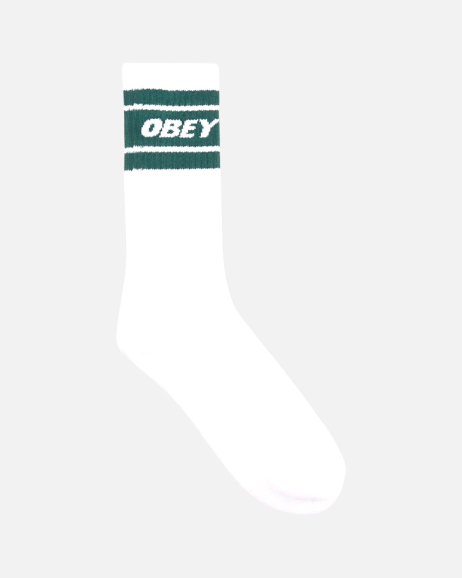 Cooper II Socks White/Dark Green