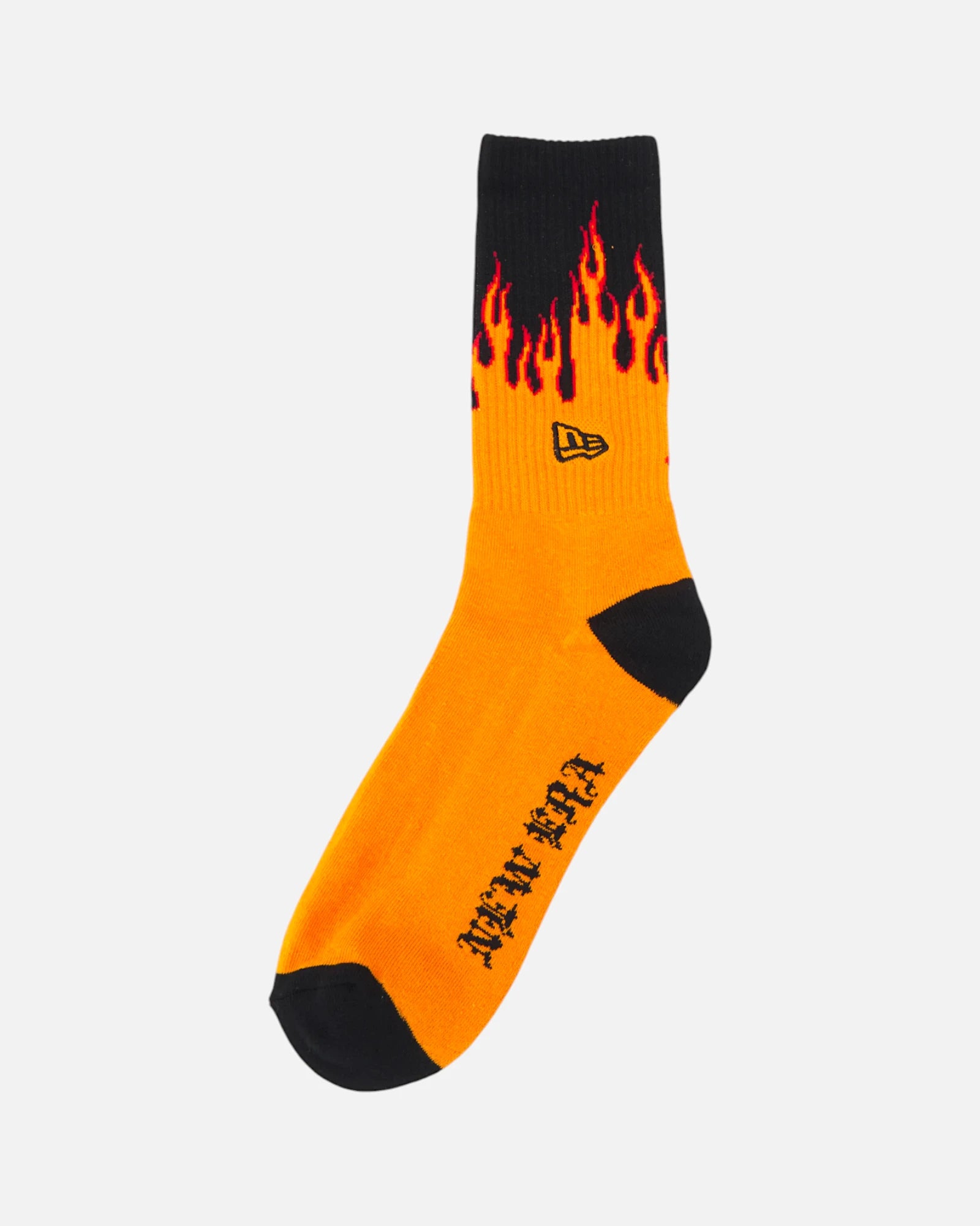 Flame Crew Socks Black / Orange