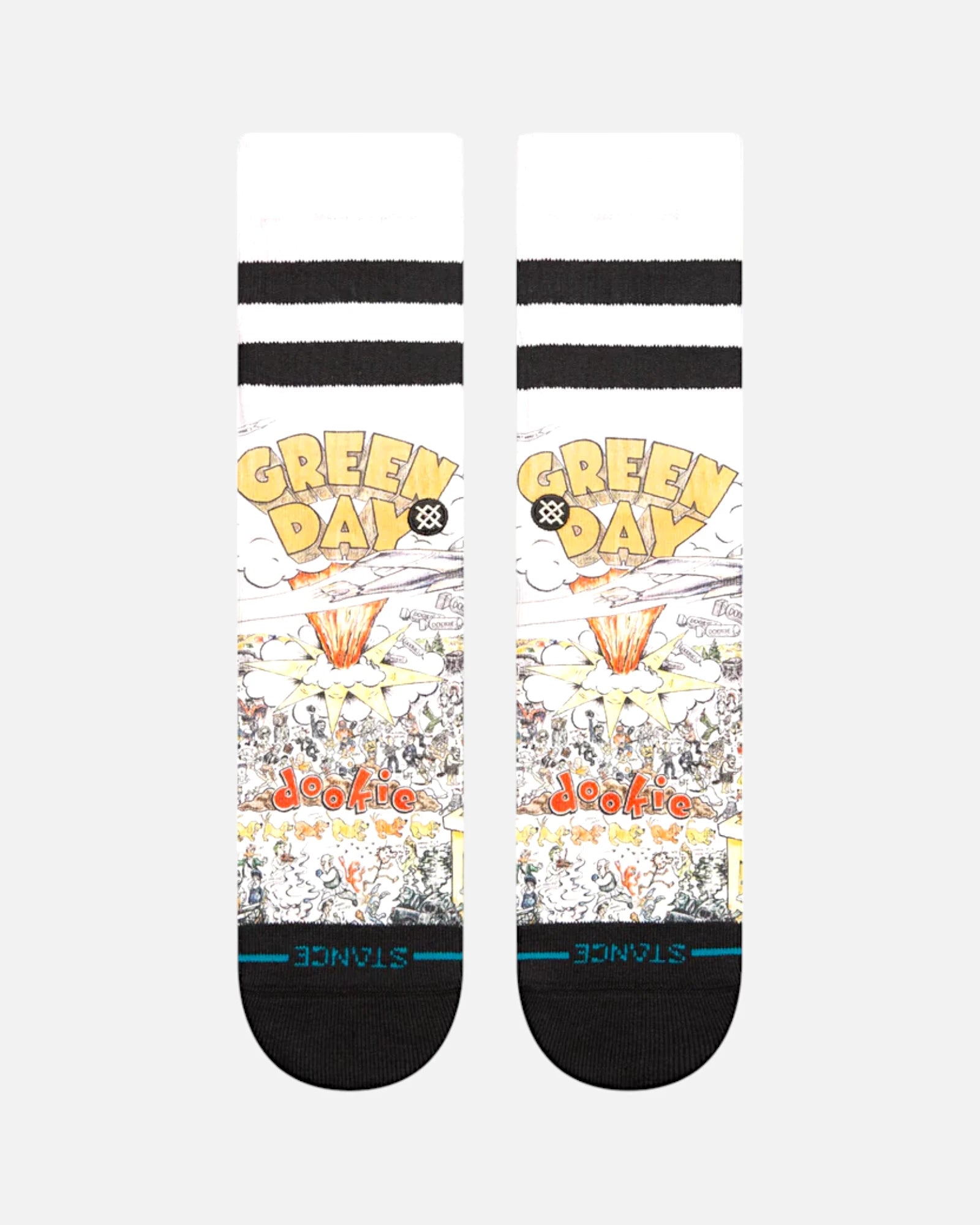 Green Day Basket Case Socks