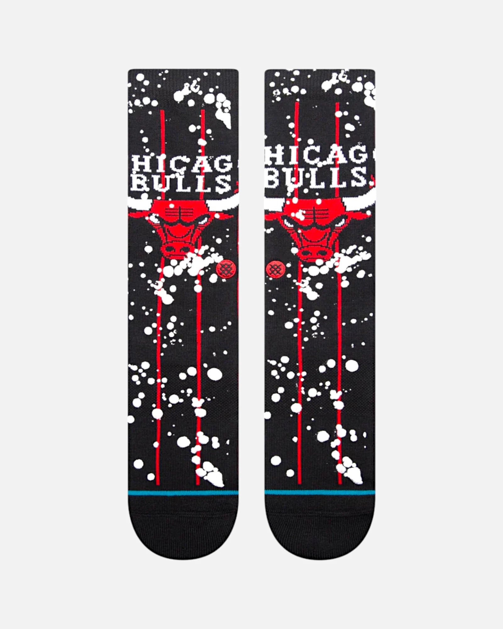 Chicago Overspray Socks Black