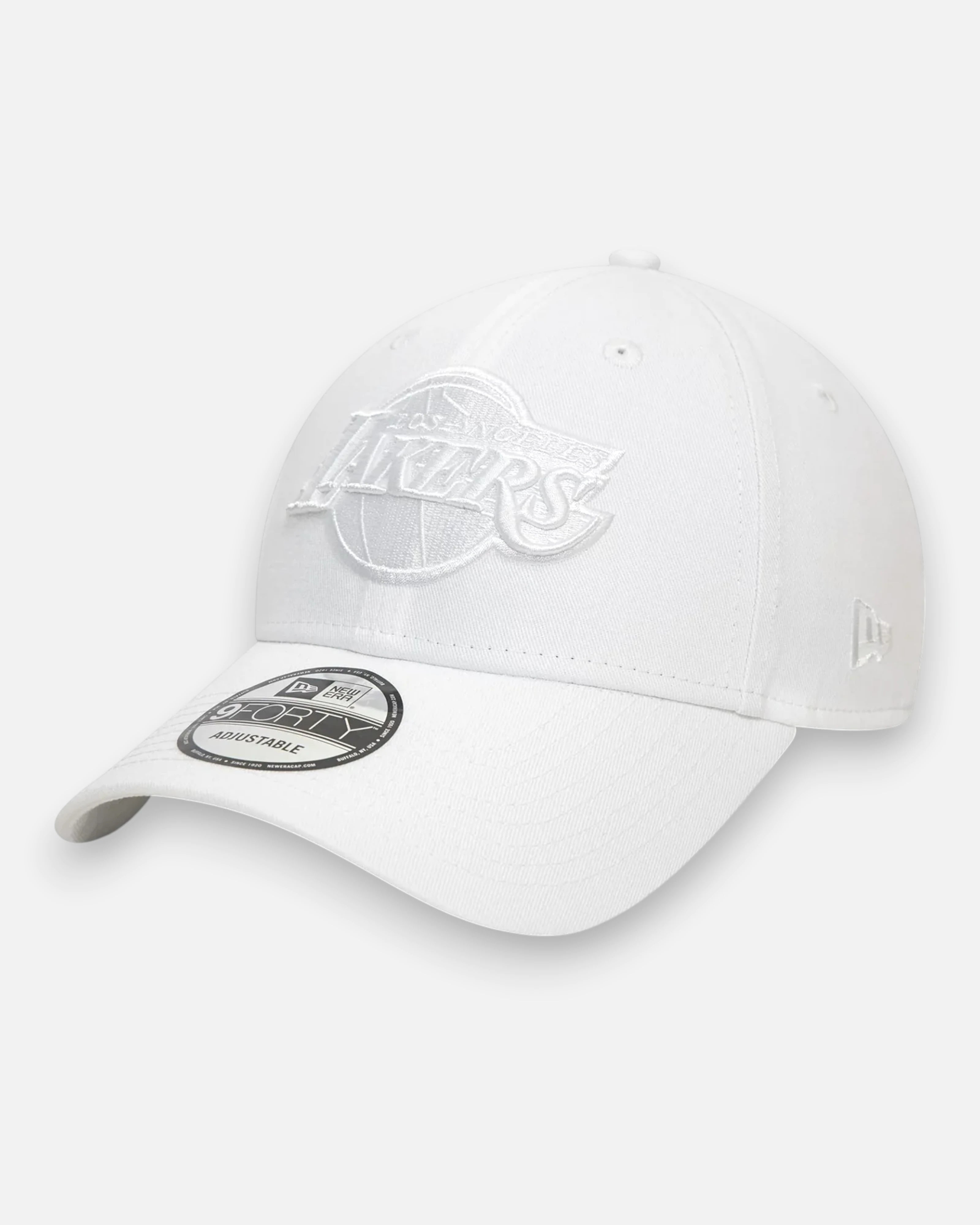 9FORTY LA Lakers NBA Adjustable Full White