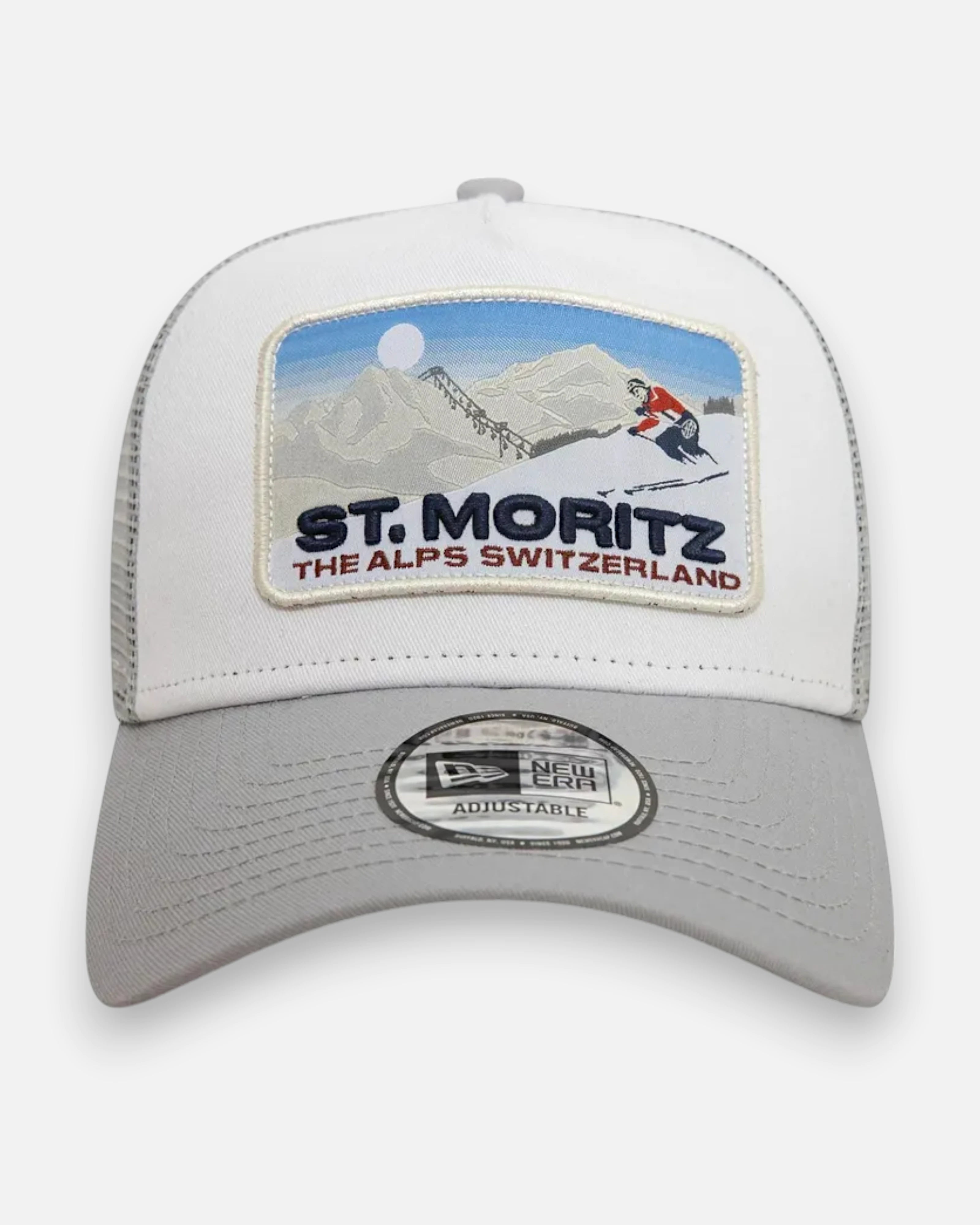 Trucker New Era St. Moritz Ski Patch White