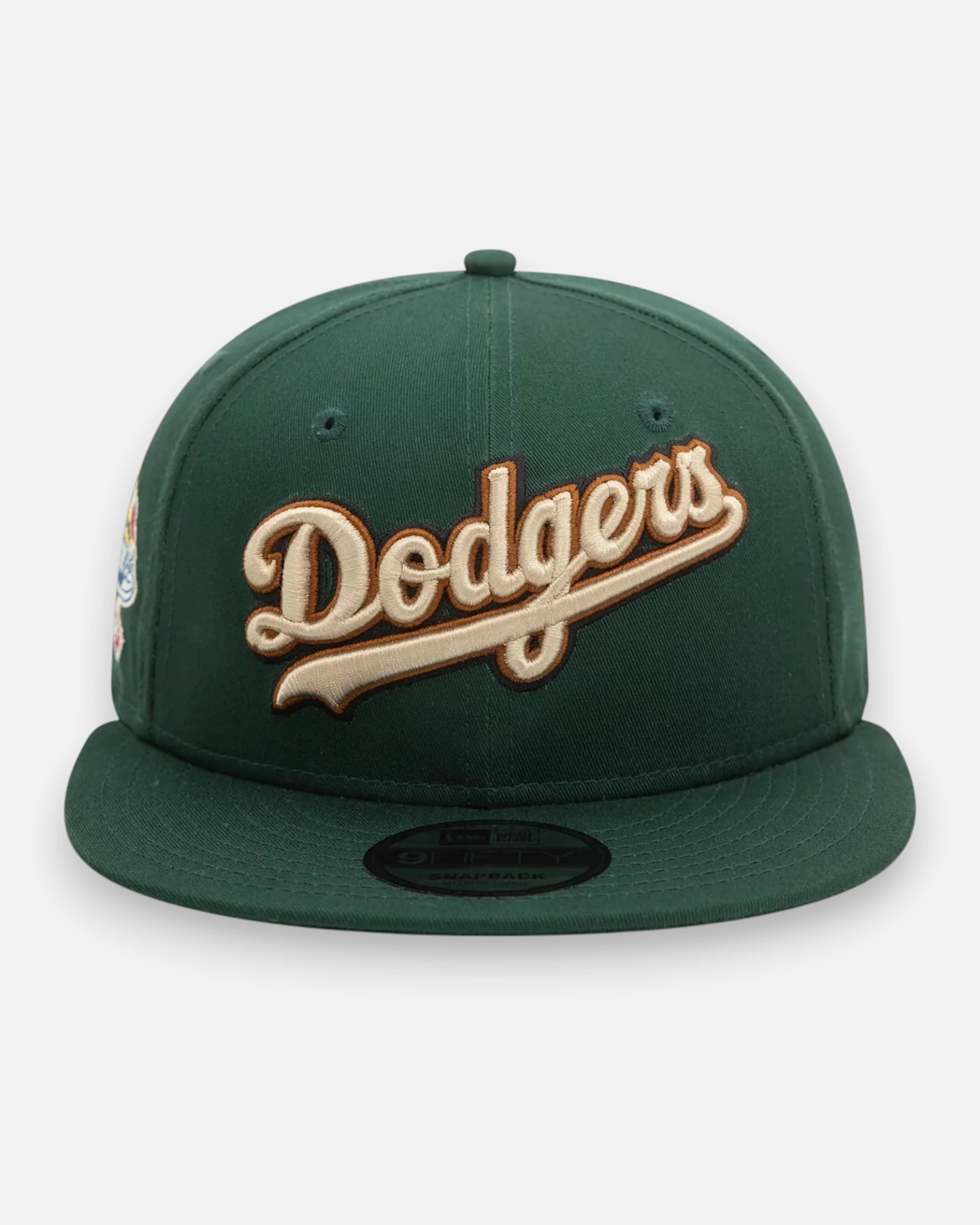 9FIFTY LA Dogers 100th Anniversary Side Patch Dark Green