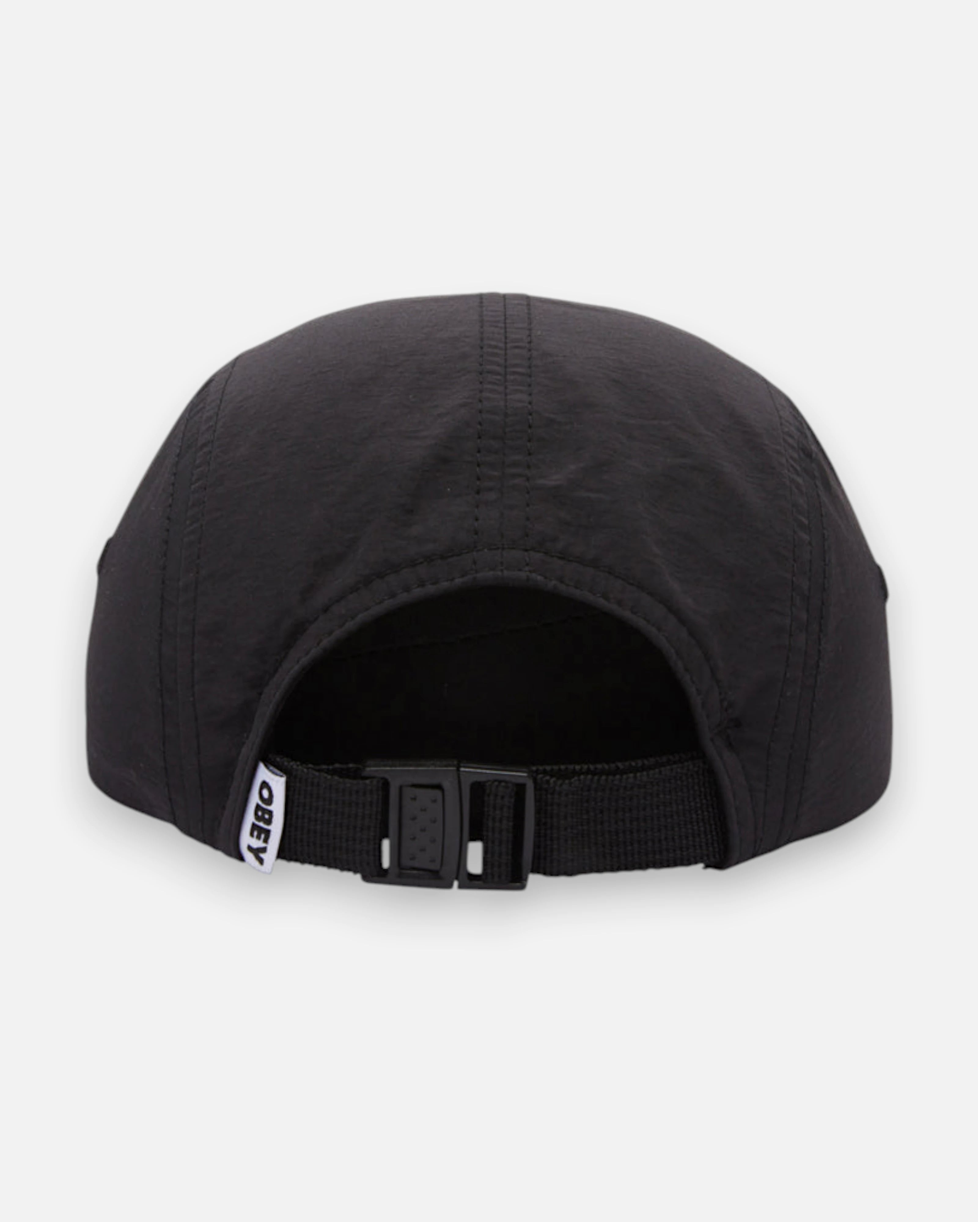 Bold Nylon Camp Cap Black