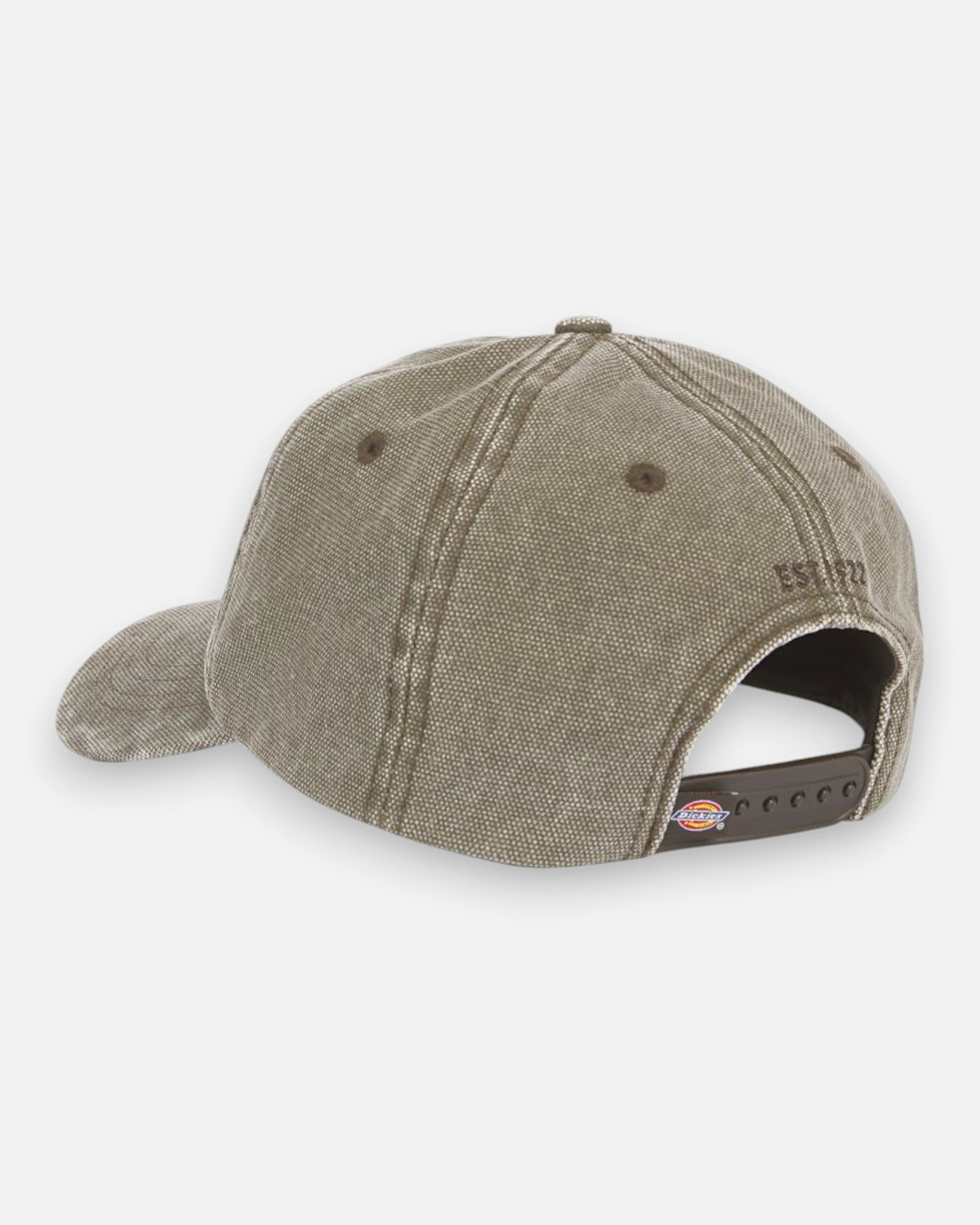 Hardwick Duck Canvas Cap Dark Brown