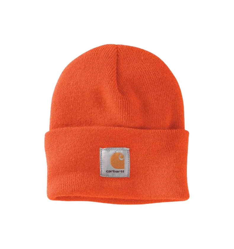 Carhartt Knit Cuffed Beanie Orange