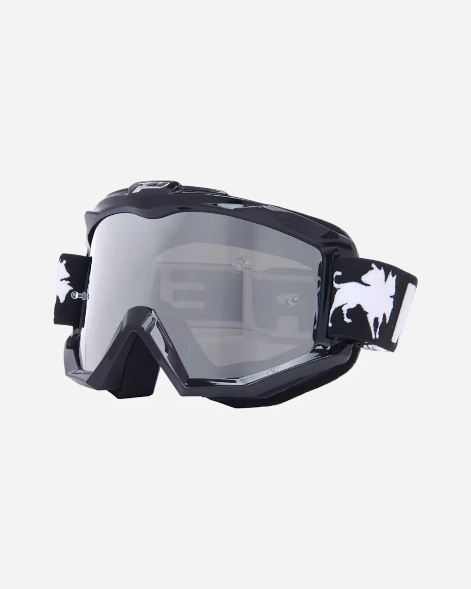 Club Dogo X Iuter Progrip Goggle Mask Silver Black