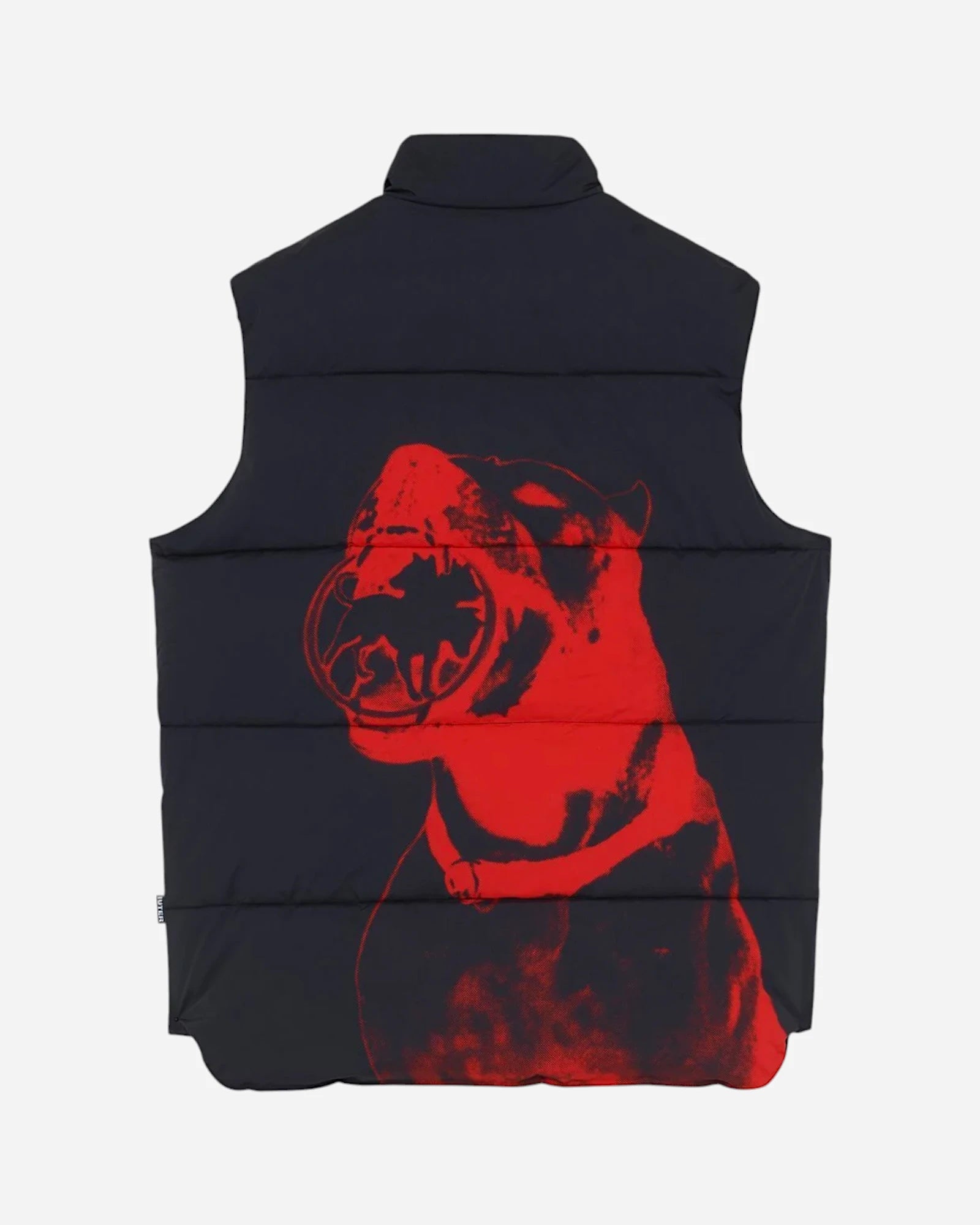 Club Dogo X Iuter Breed Puff Vest Jacket Black