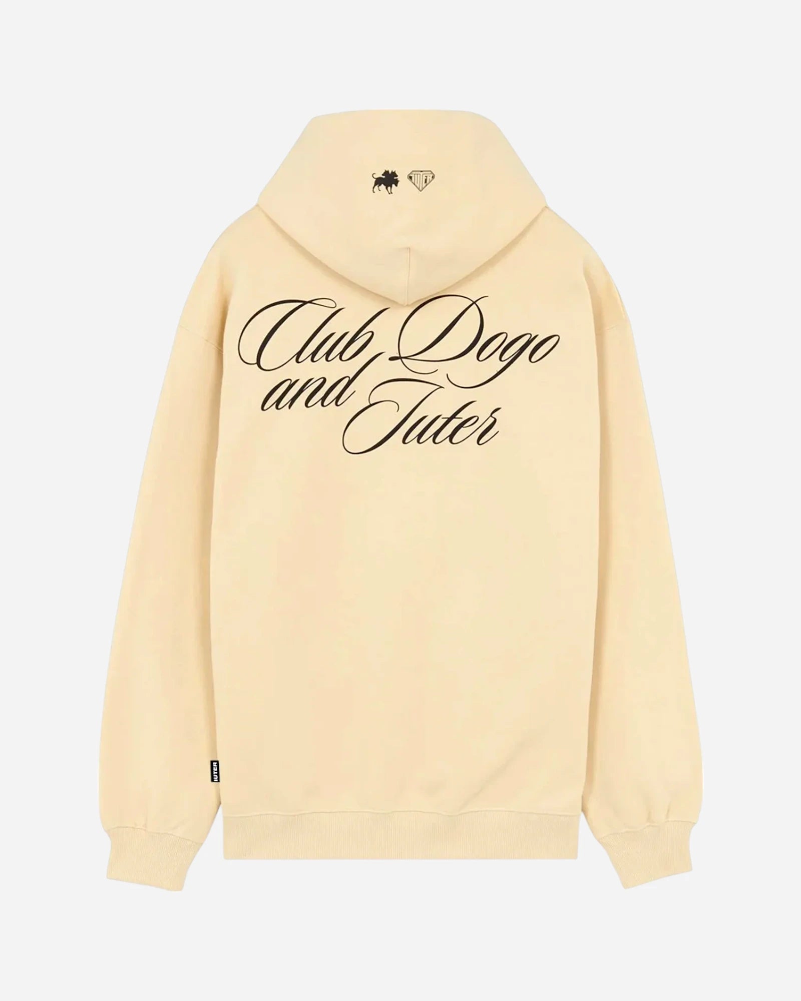 Club Dogo X Iuter Milano Skyline Hoodie Dusty White