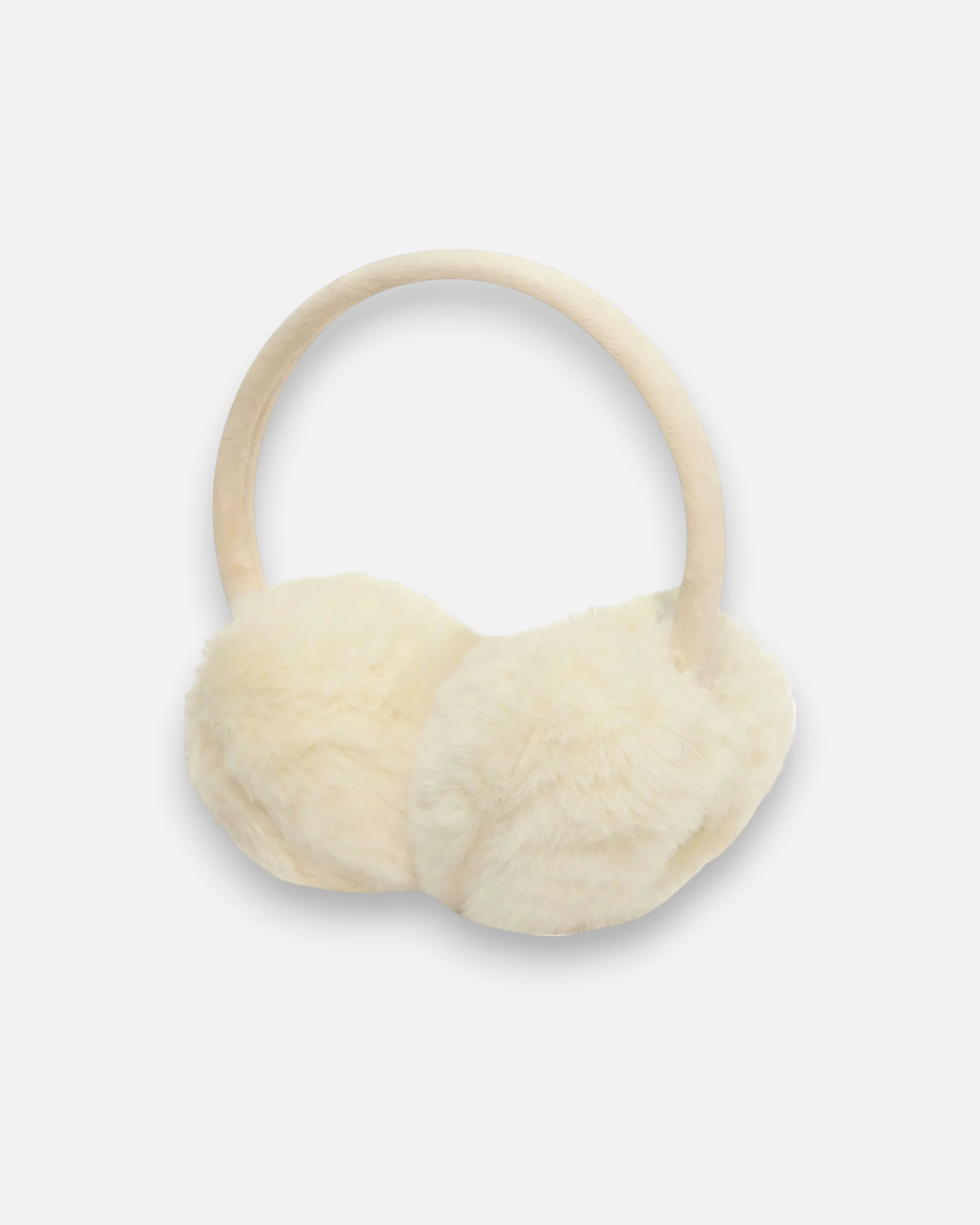 New Era Faux Fur Ear Muffs White