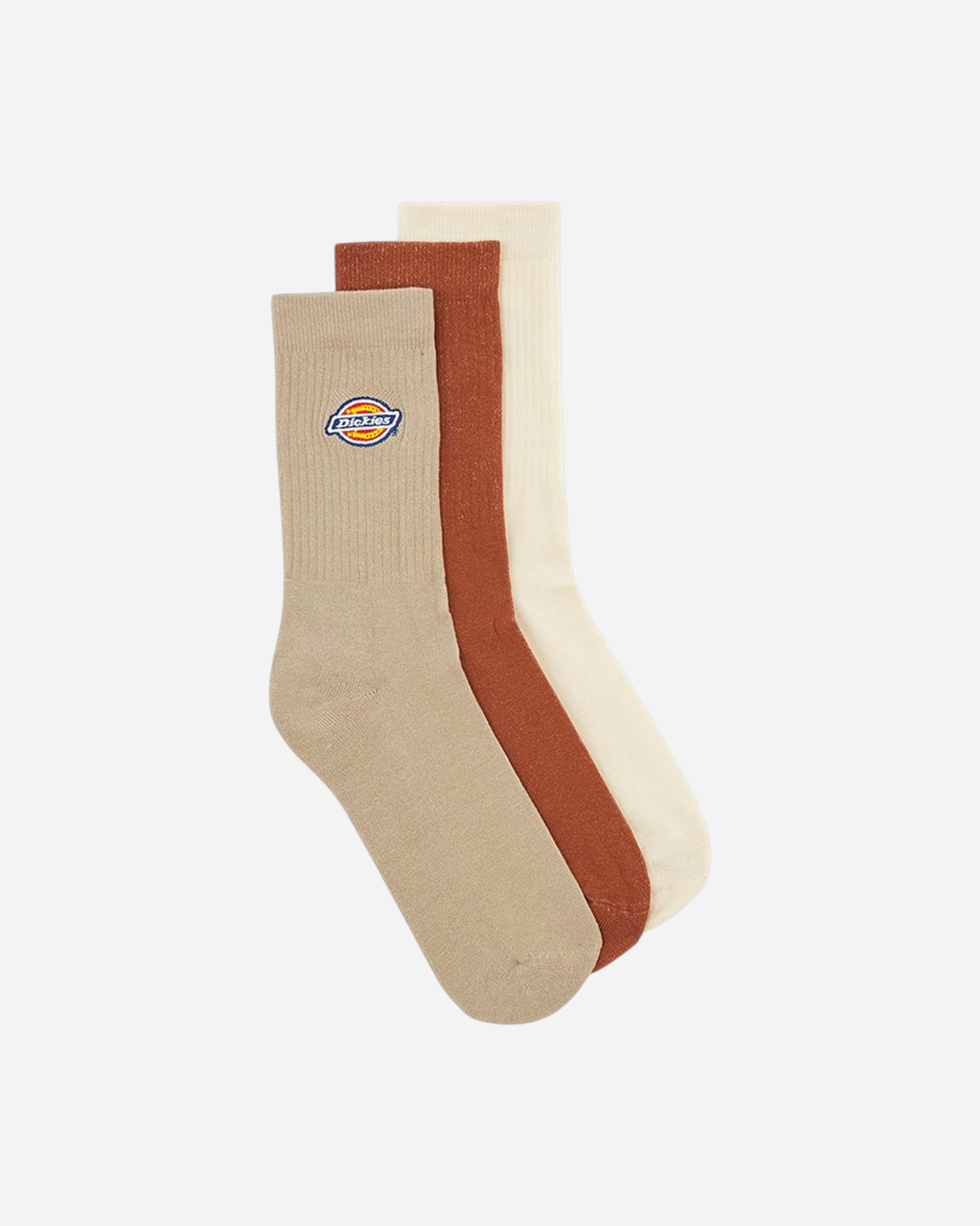 Valley Grove Socks 3 Packs Sand Stone