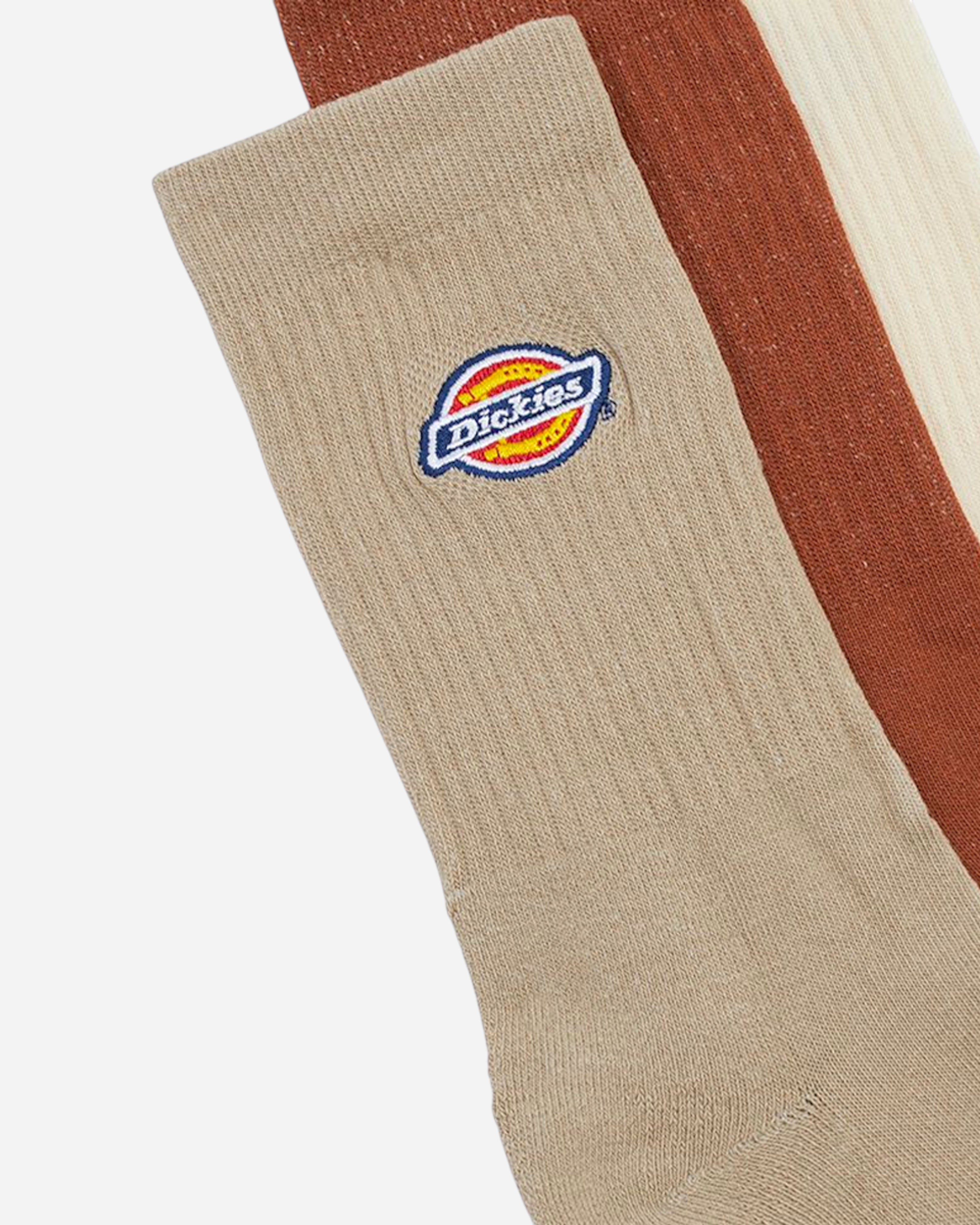 Valley Grove Socks 3 Packs Sand Stone