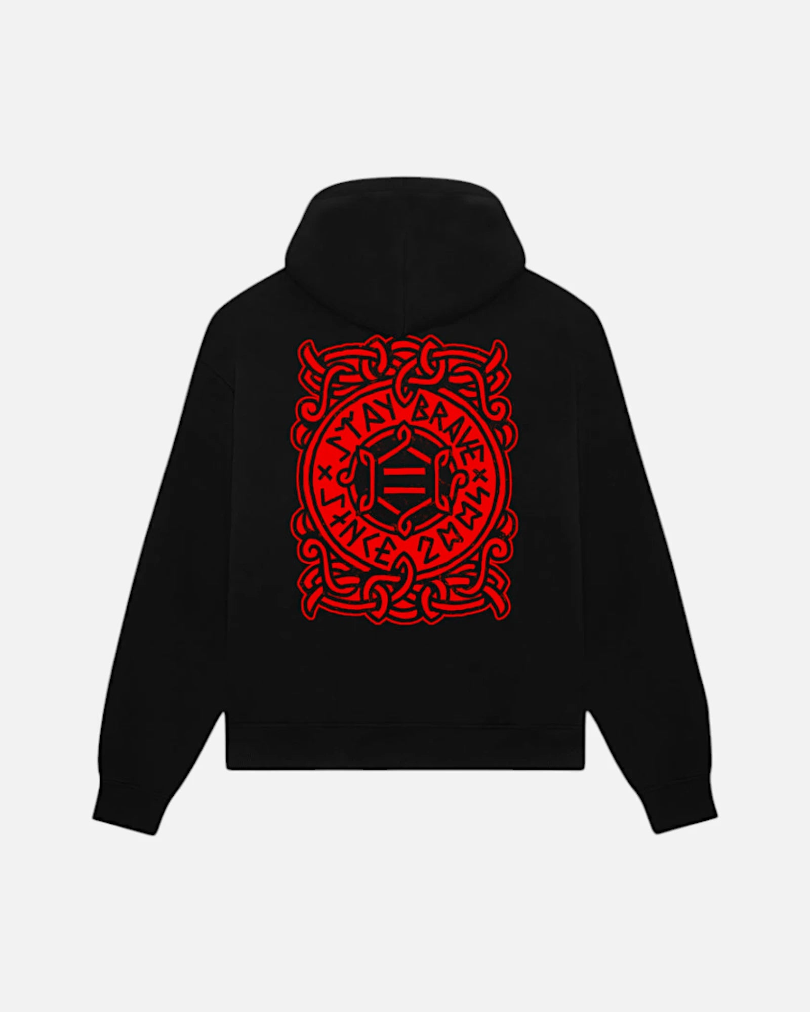 Dollly Noire Celtic Knots Hoodie Black