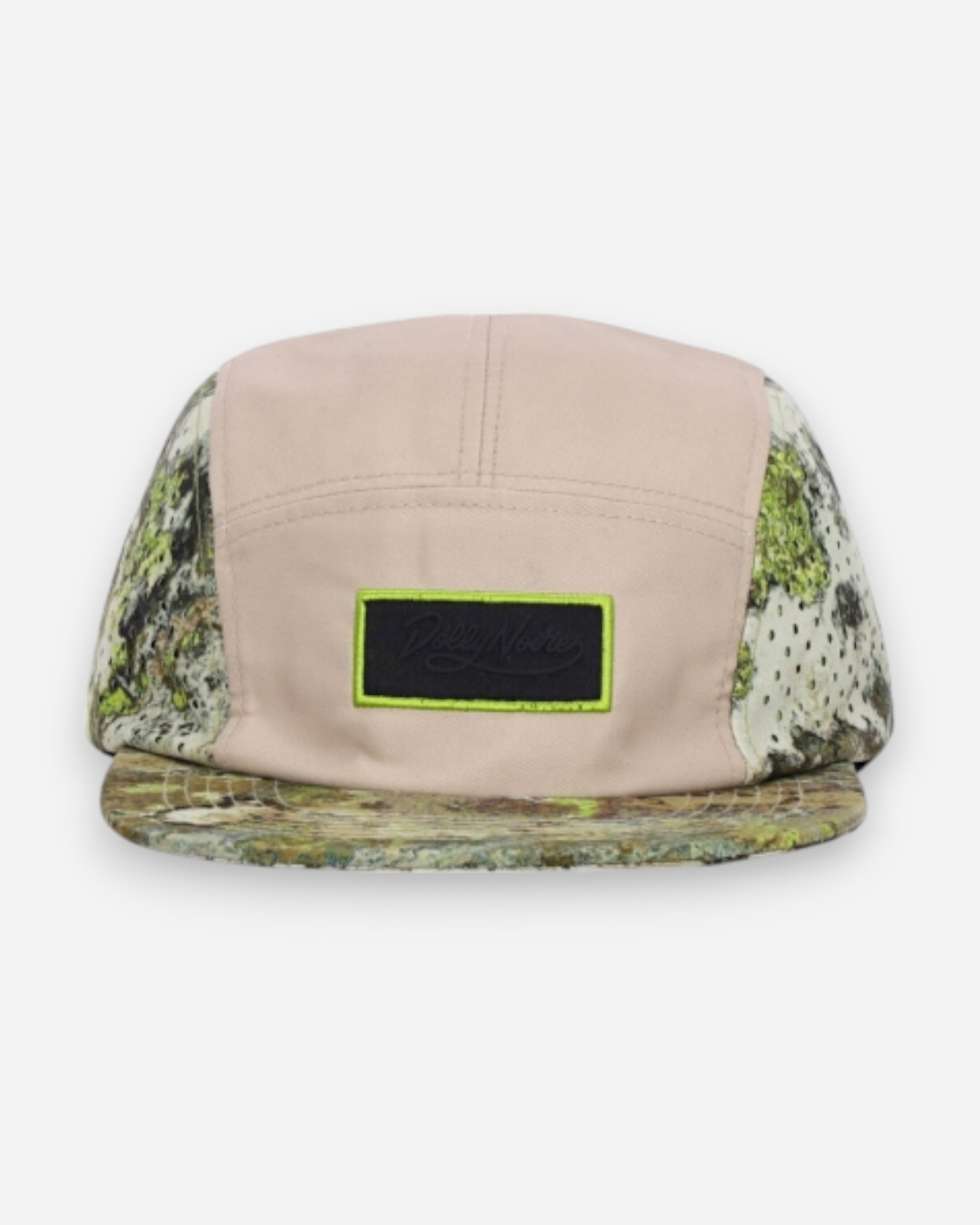 Dolly Noire Chemical 5 Panel Hat Beige