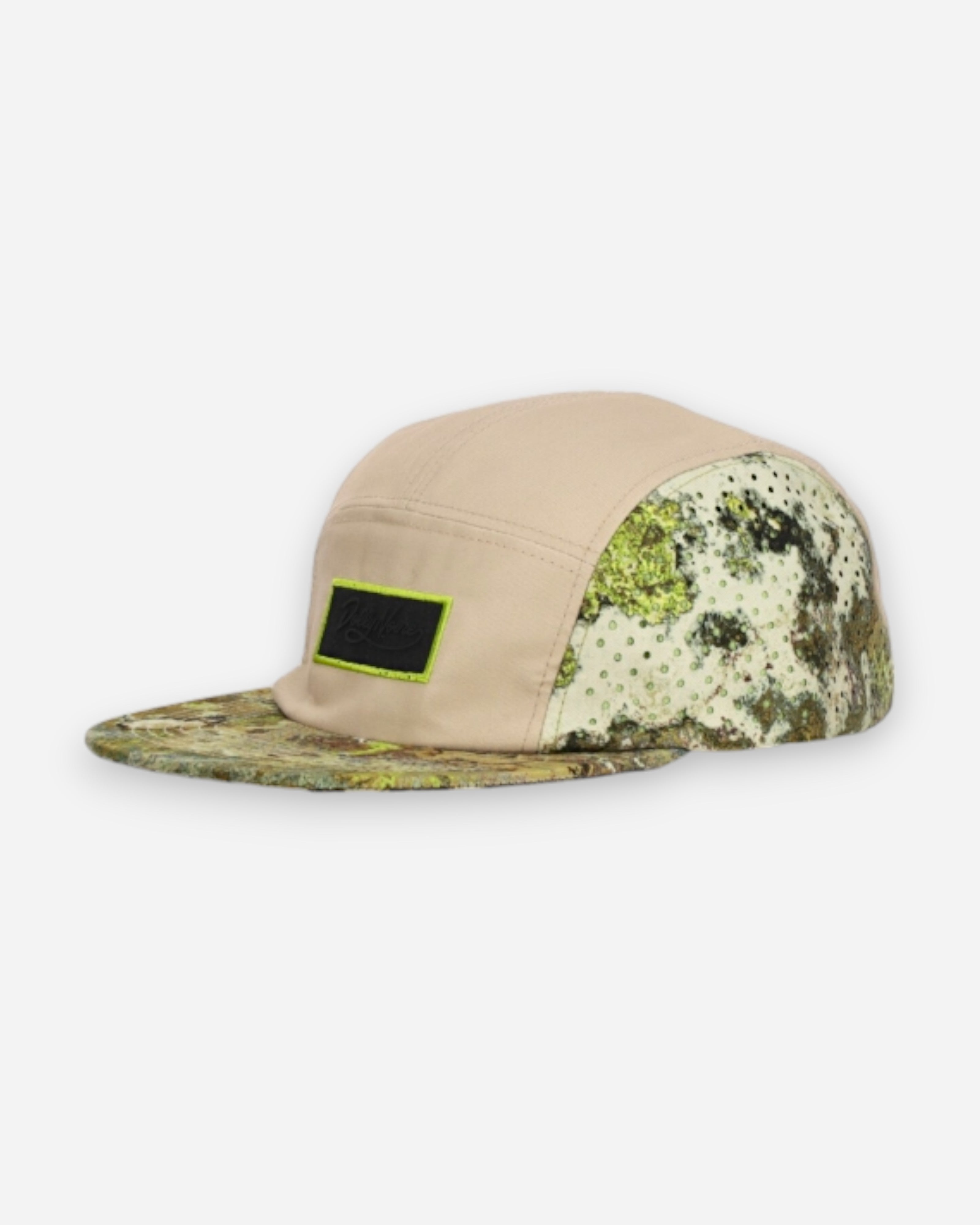 Dolly Noire Chemical 5 Panel Hat Beige