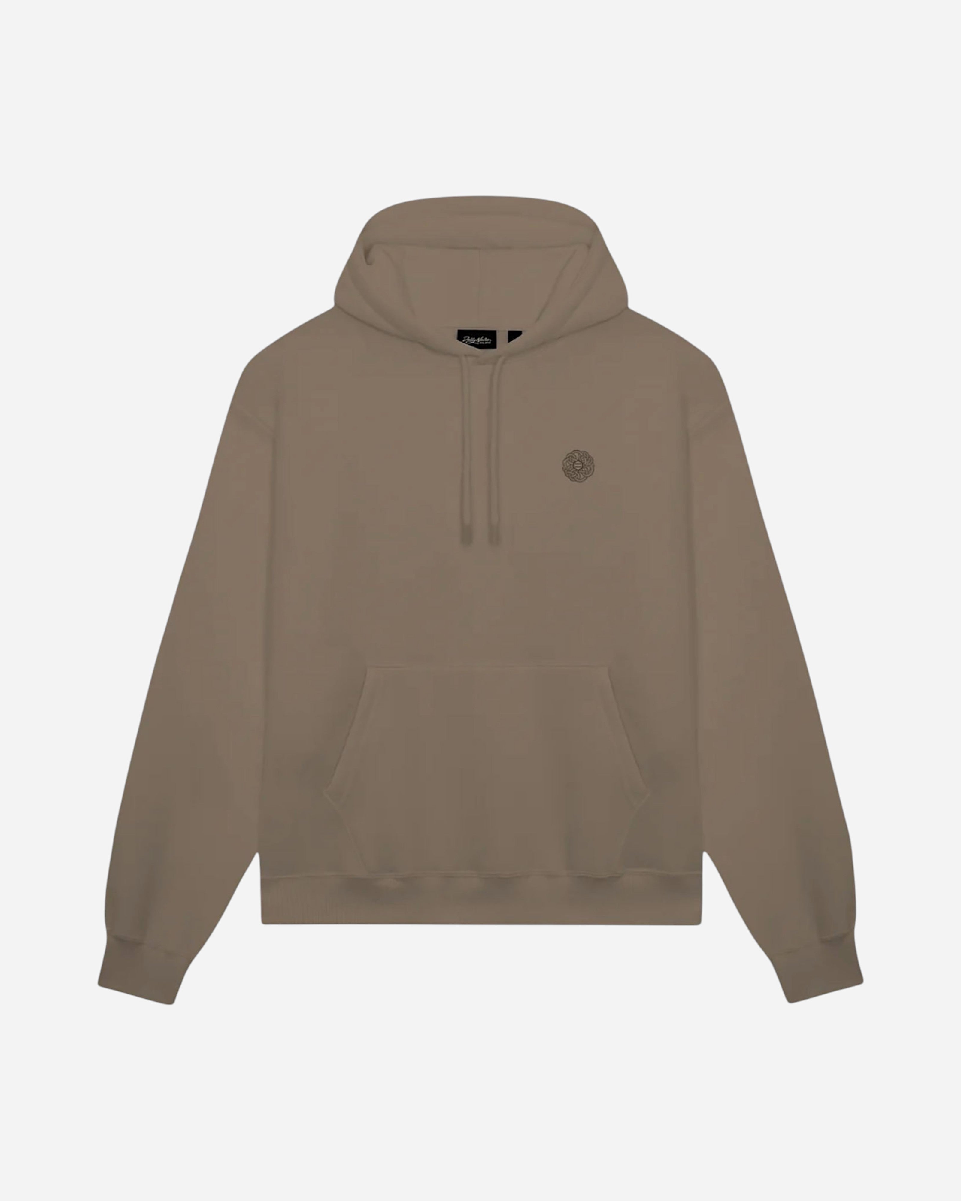 Dolly Noire Dragon Knot Hoodie Brown