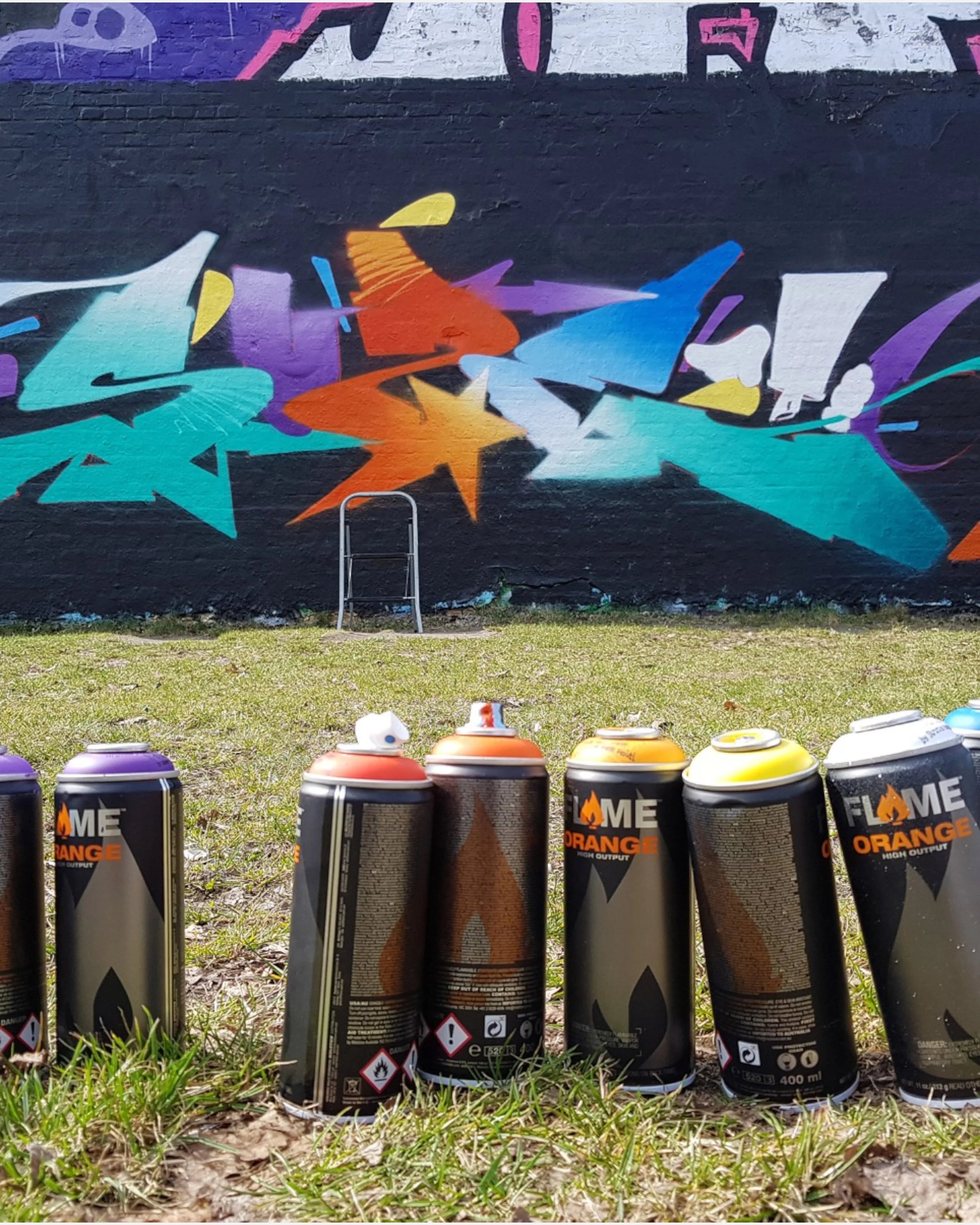 Flame Orange 40x Pack