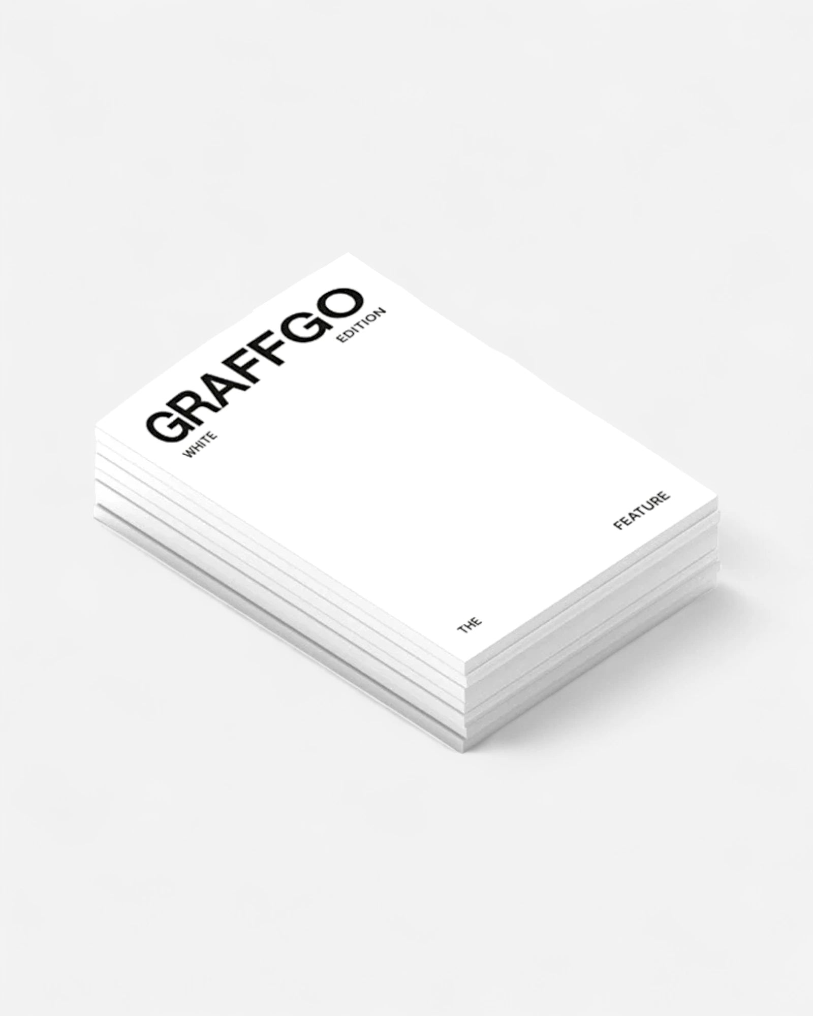 Graffgo Magazine White Edition - "The Feature"