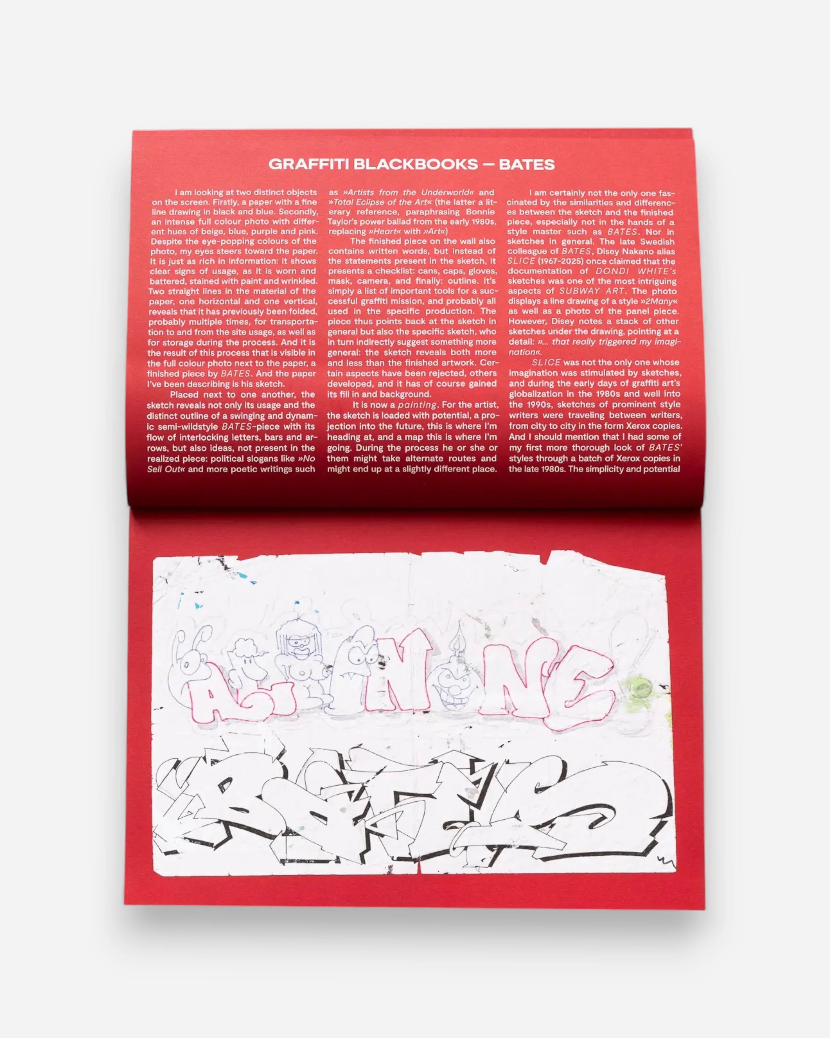 Graffiti Blackbooks - BATES