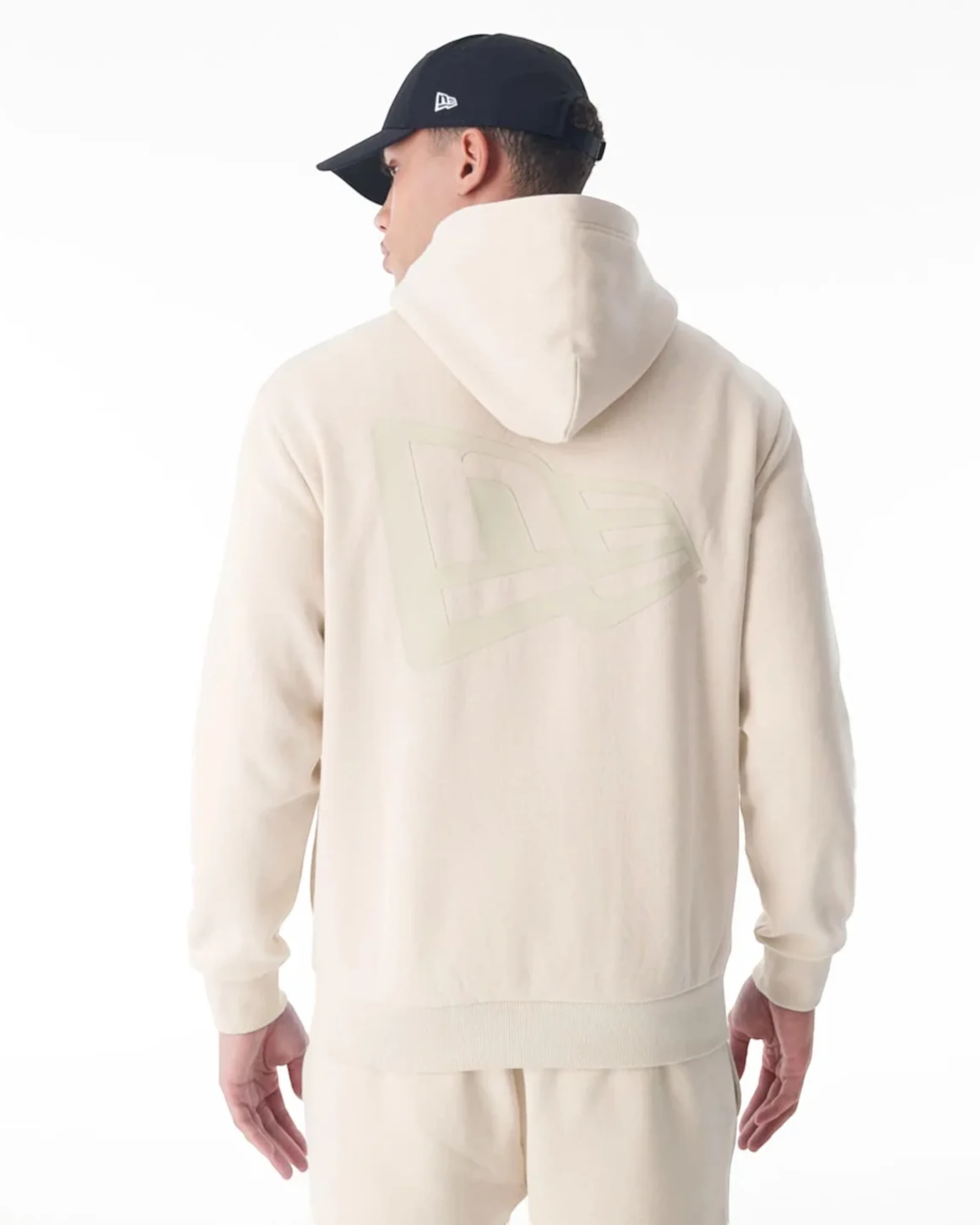 New Era Flag Cream Oversize Pullover