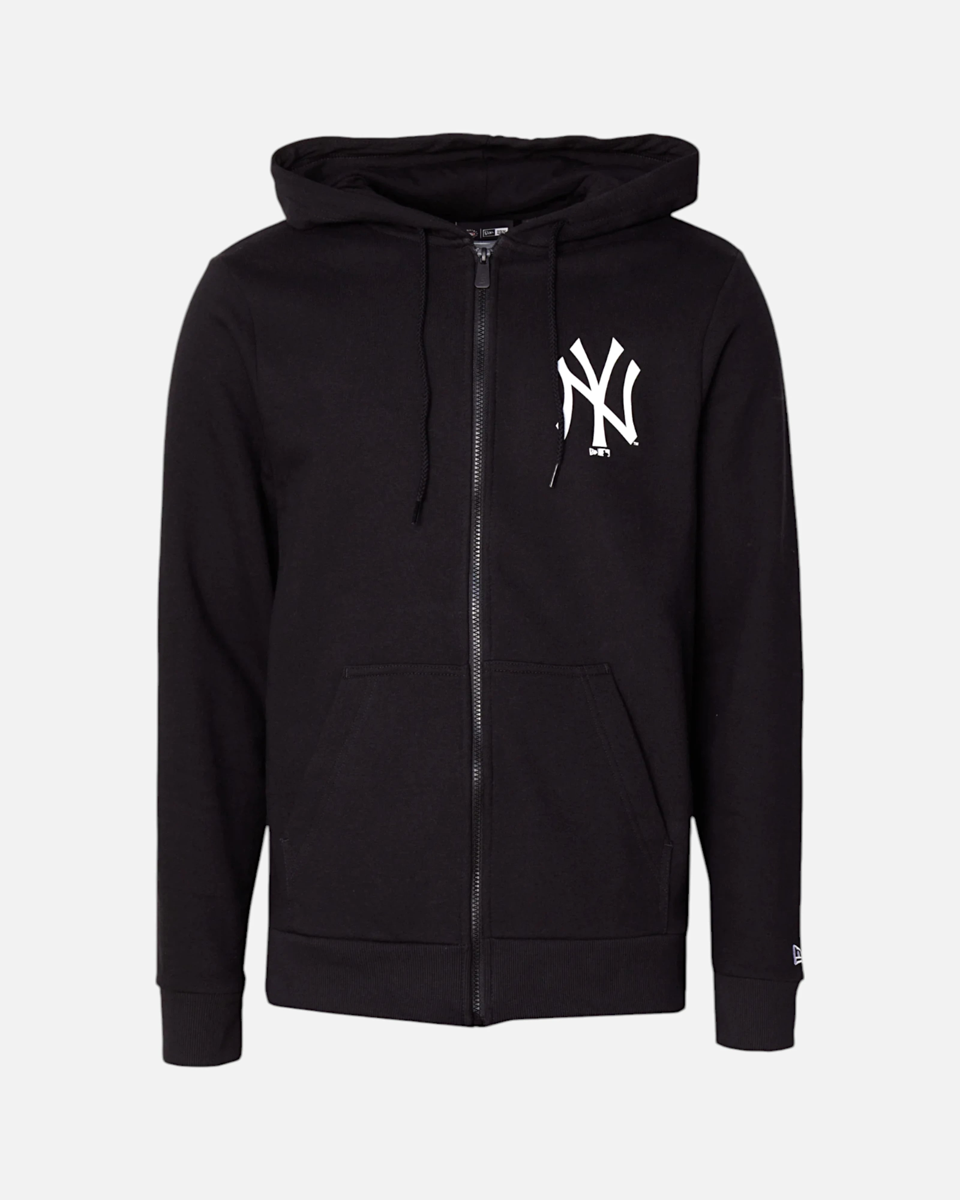 New Era MLB New York Yankees Zip Hoodie Black