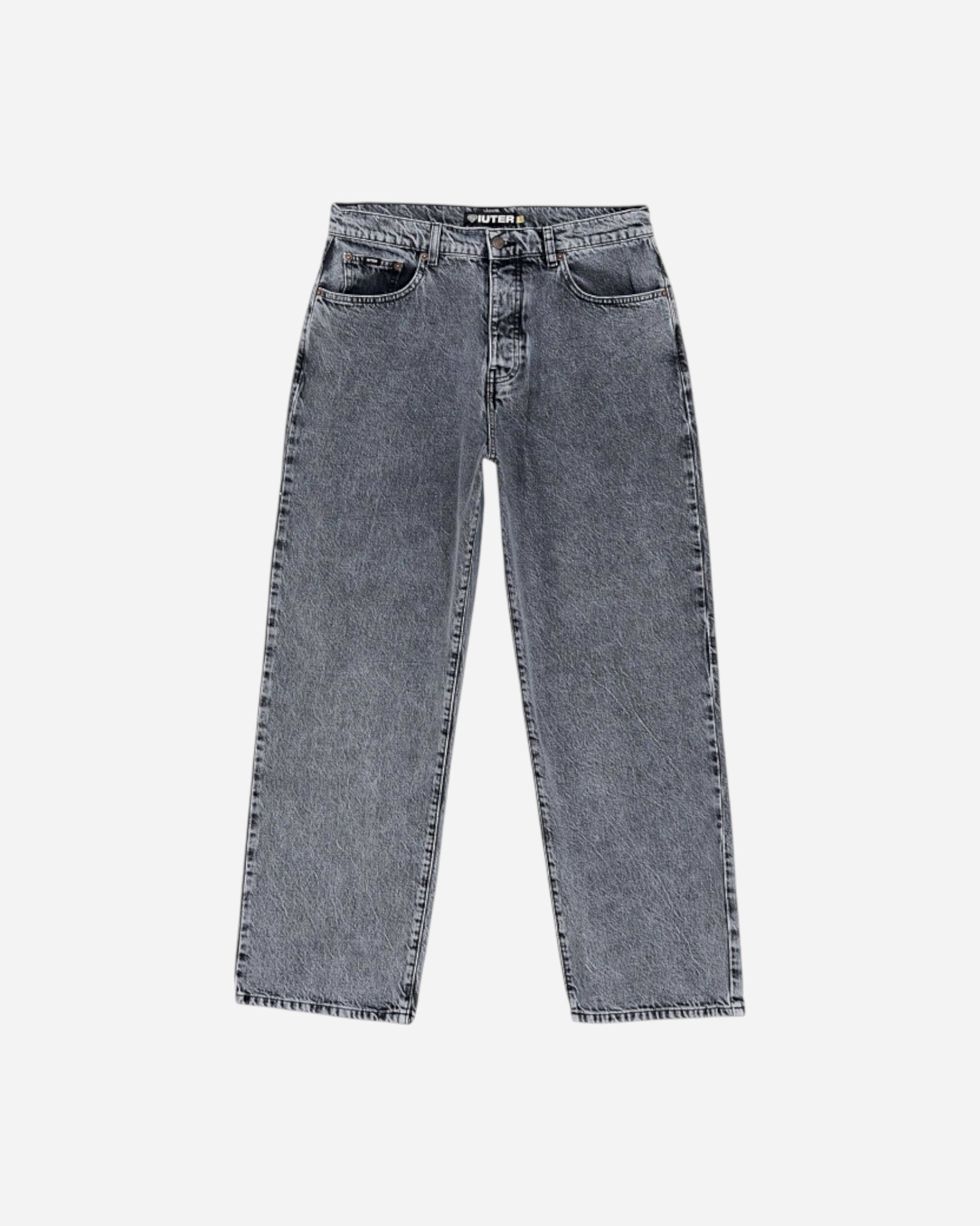 Iuter Loose Denim Pants Greybleach