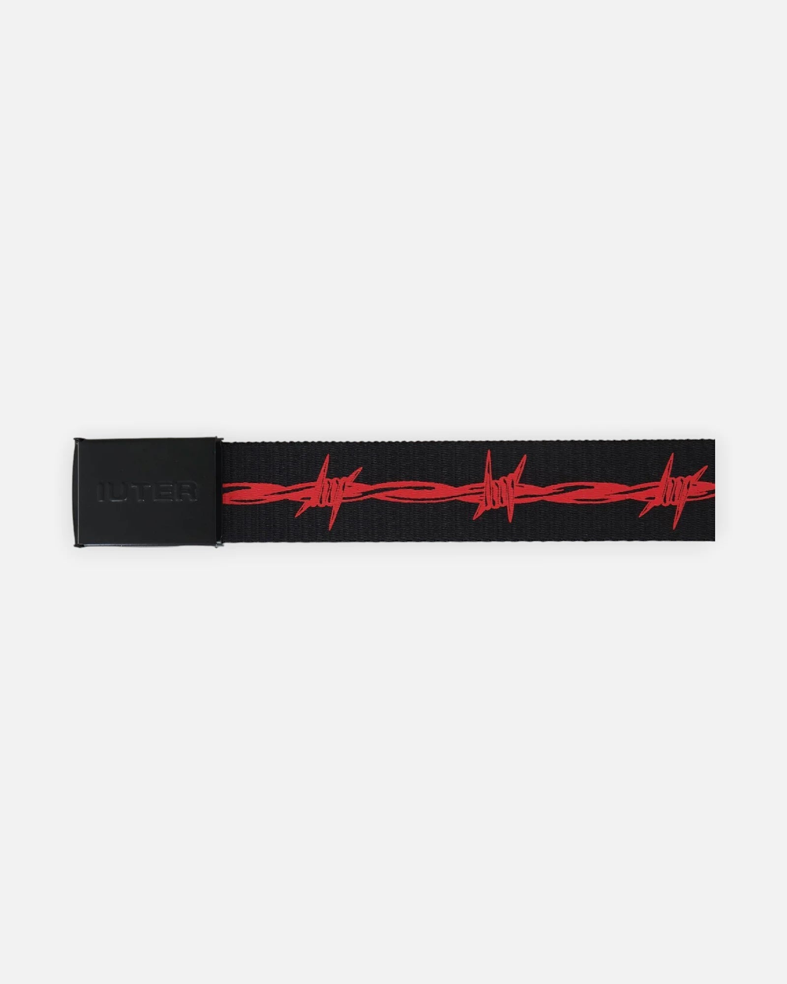 Barbwire Belt Red / Black