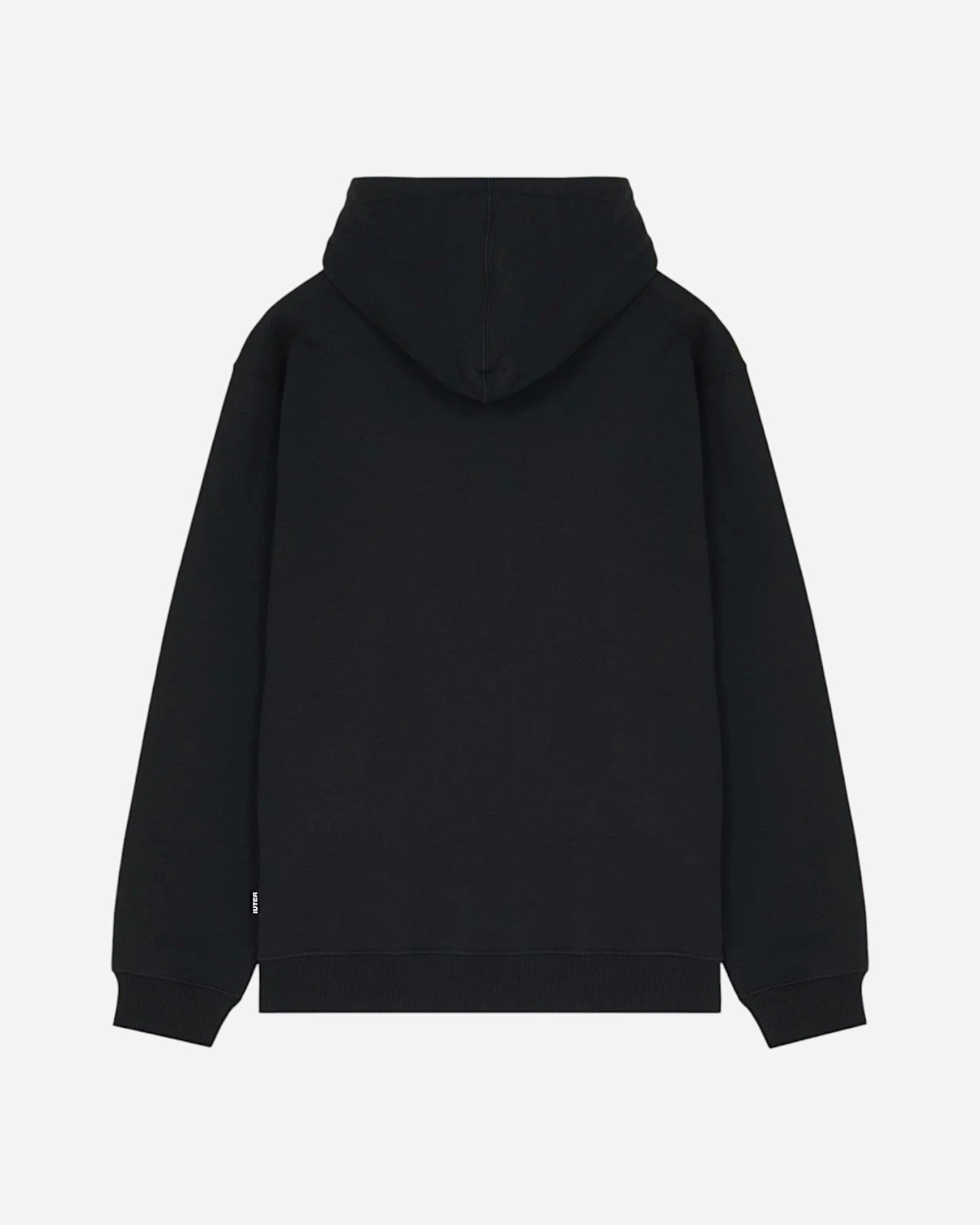 Heart Logo Zip Hoodie Black