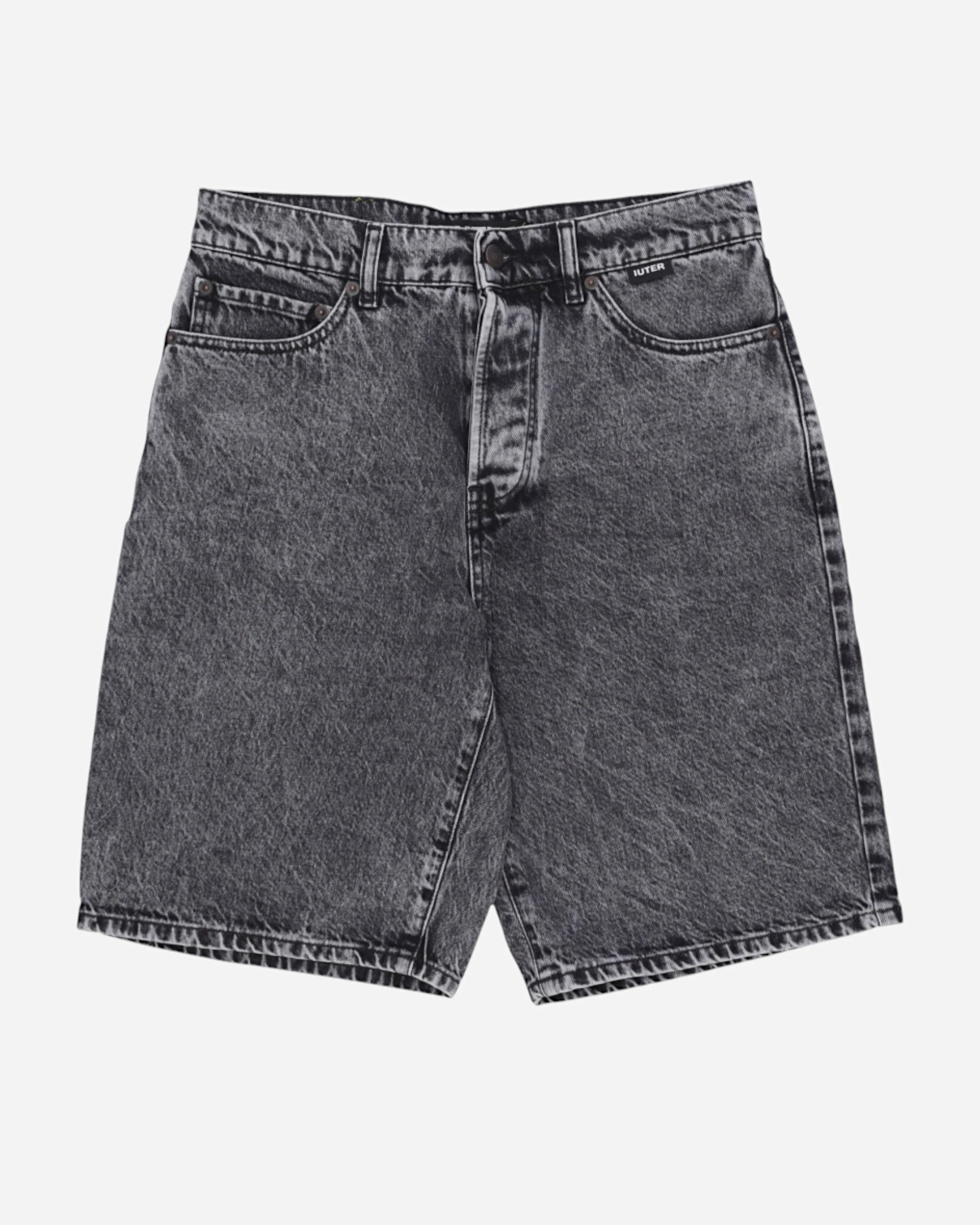 Loose Denim Shorts