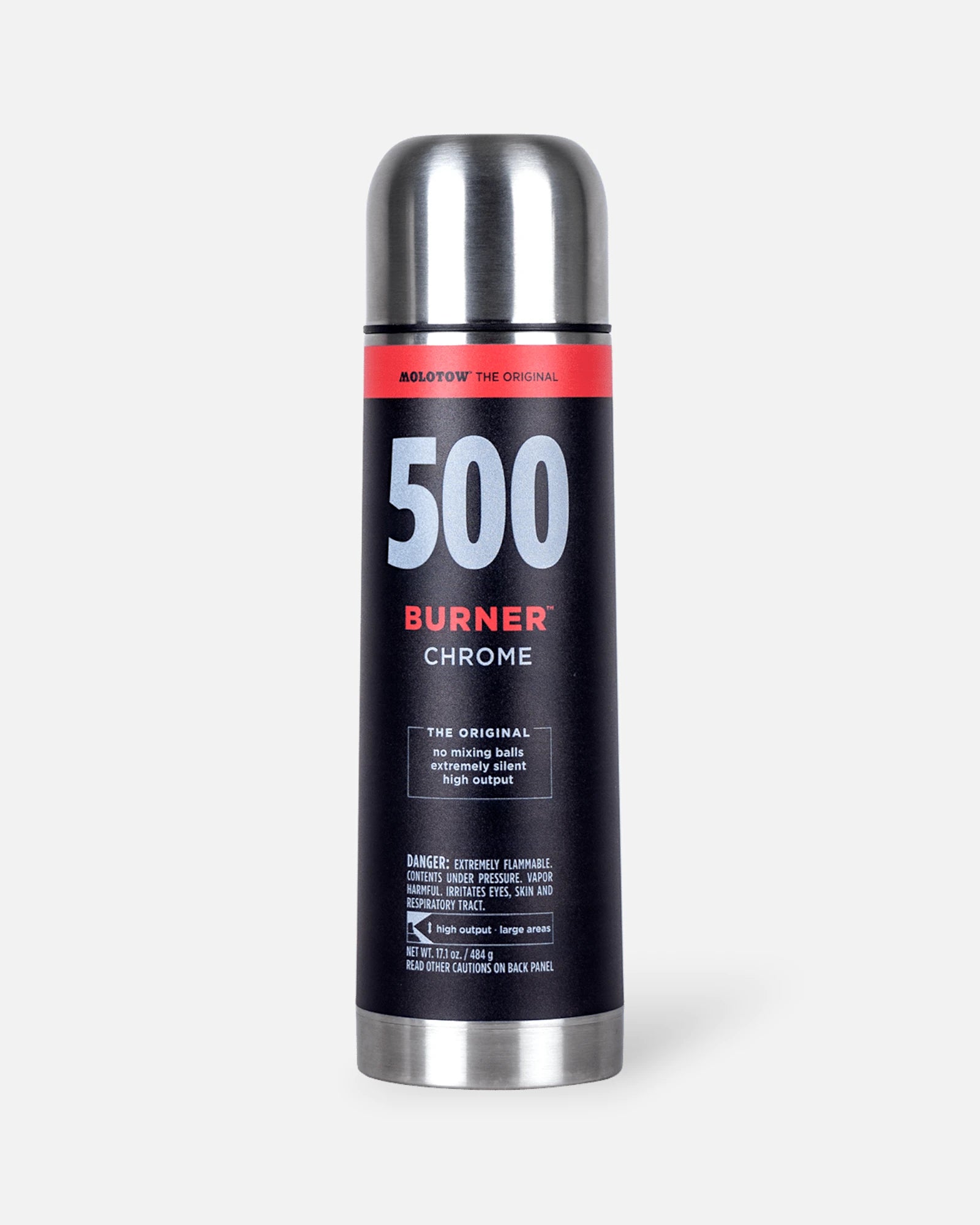 Burner Chrome 500ml Thermos Bottle