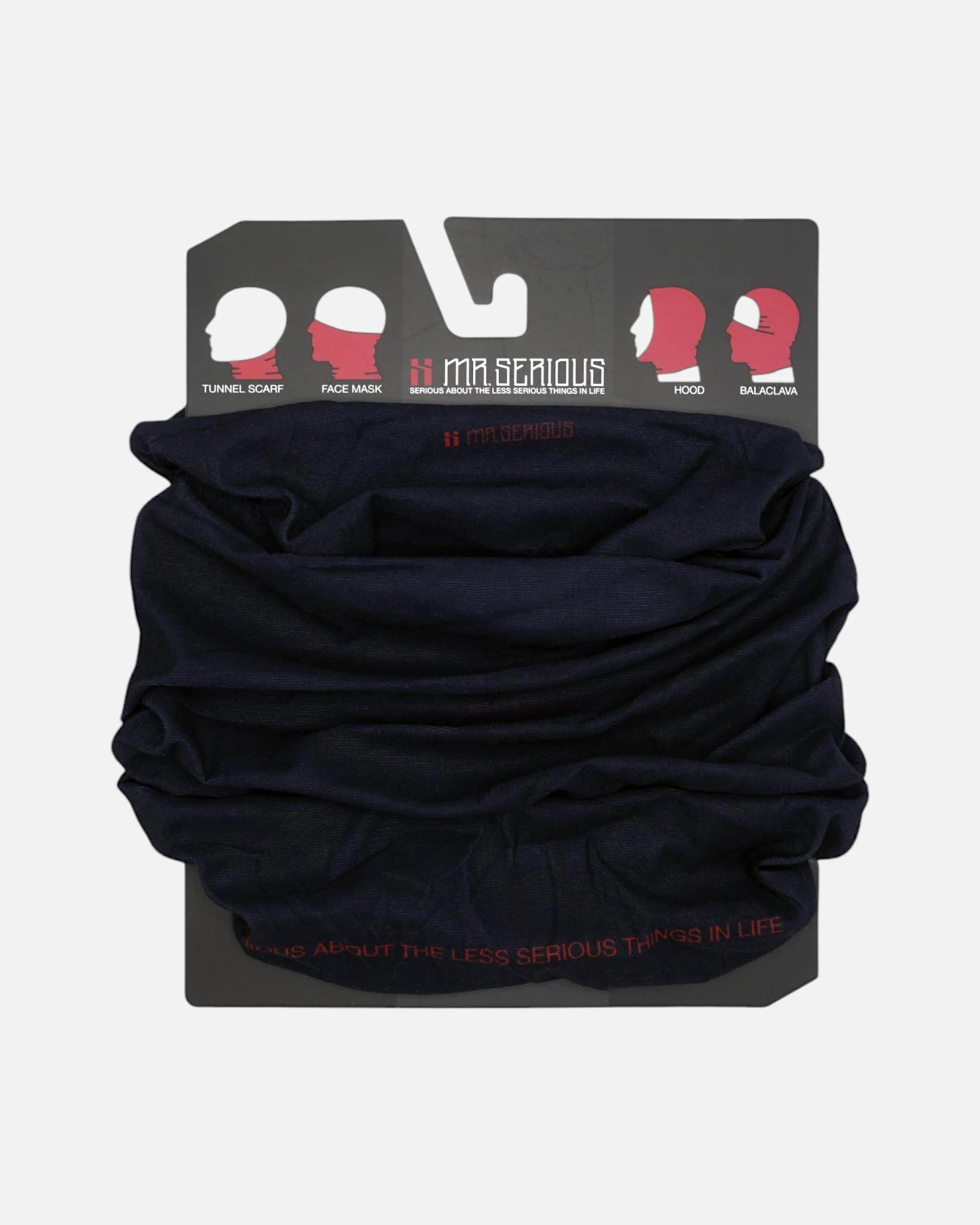 Tunnel Scarf Black