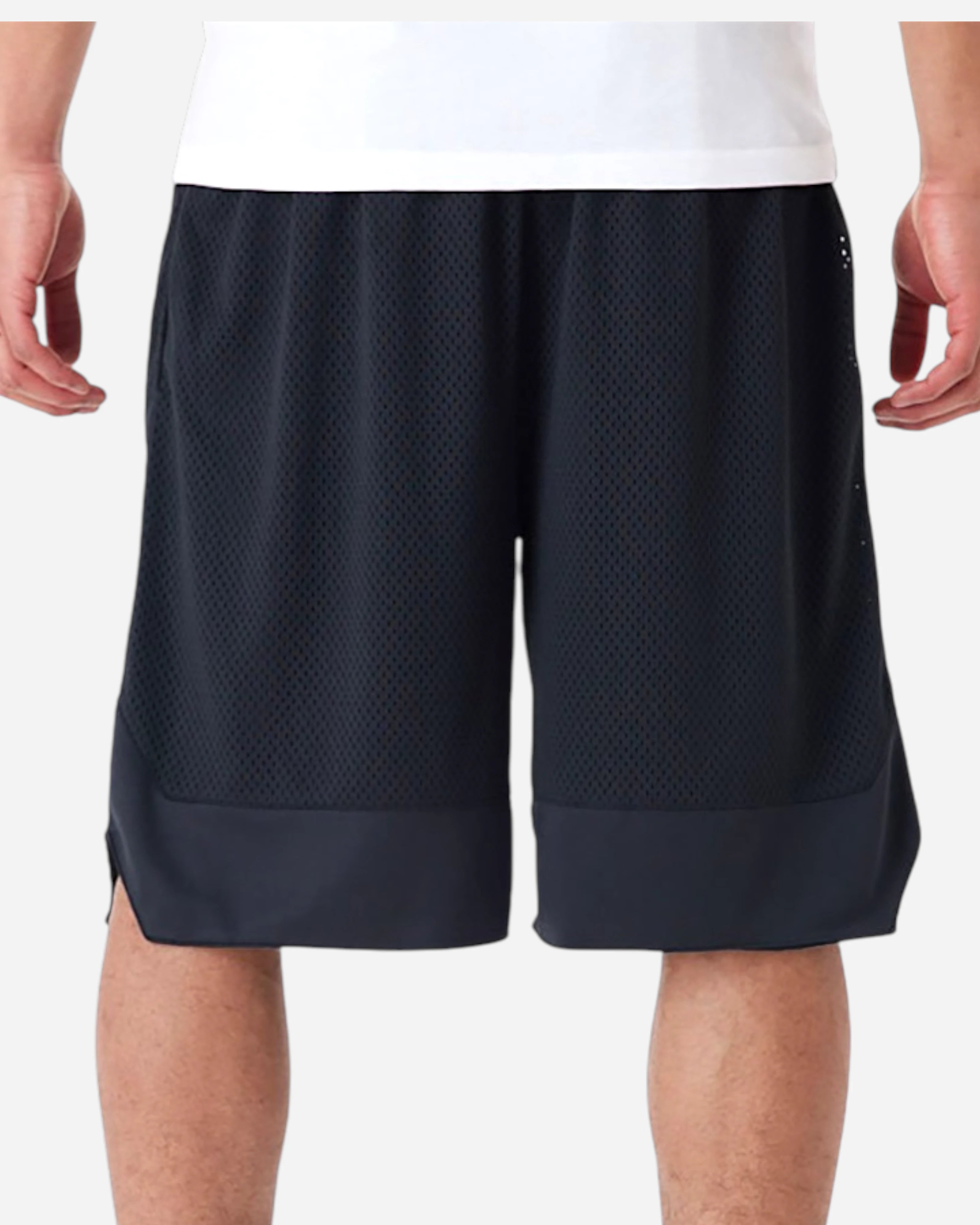 New Era Arch Logo Mesh Short Black