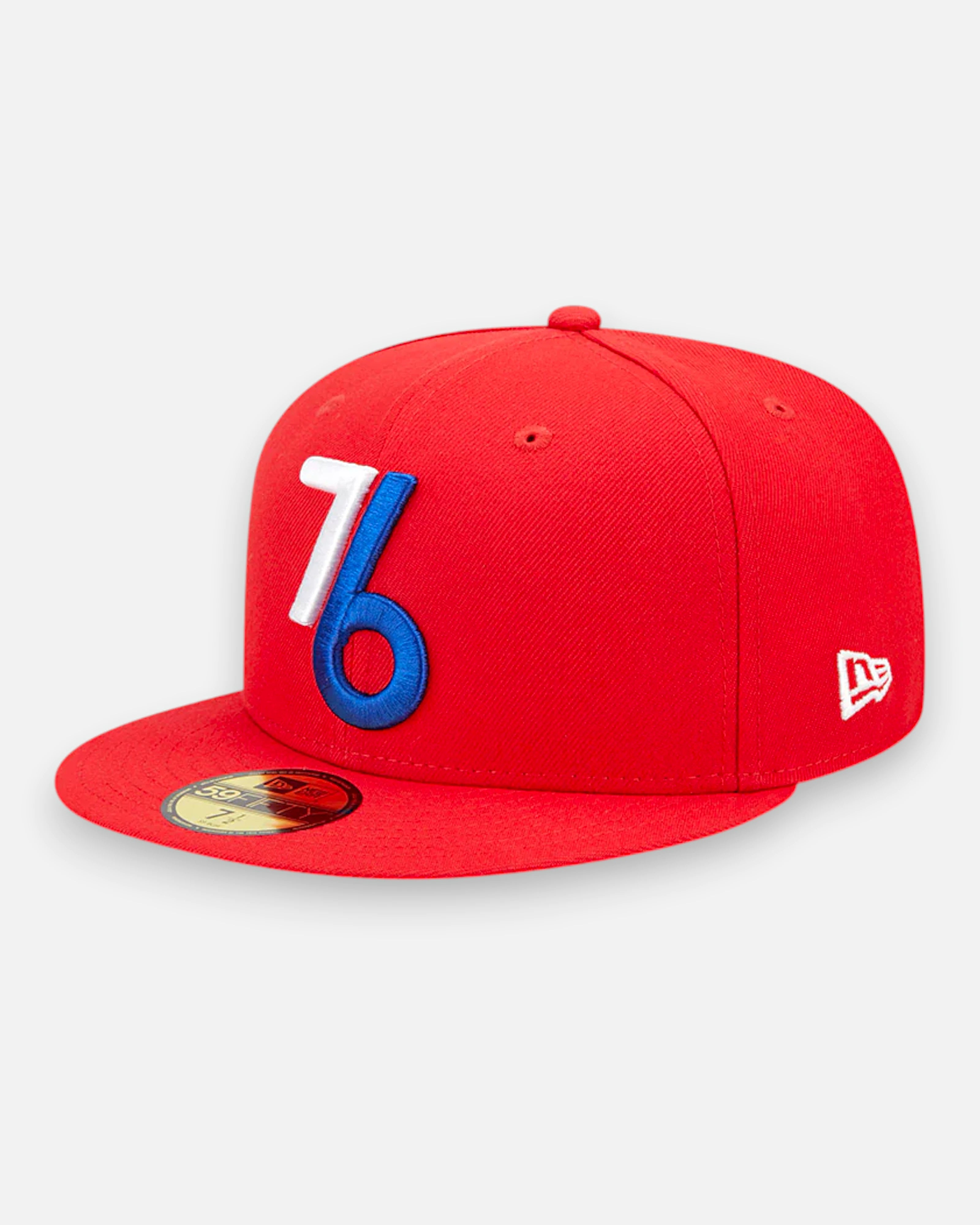 59FIFTY NBA Philadelphia 76ers City Edition Side Patch Red
