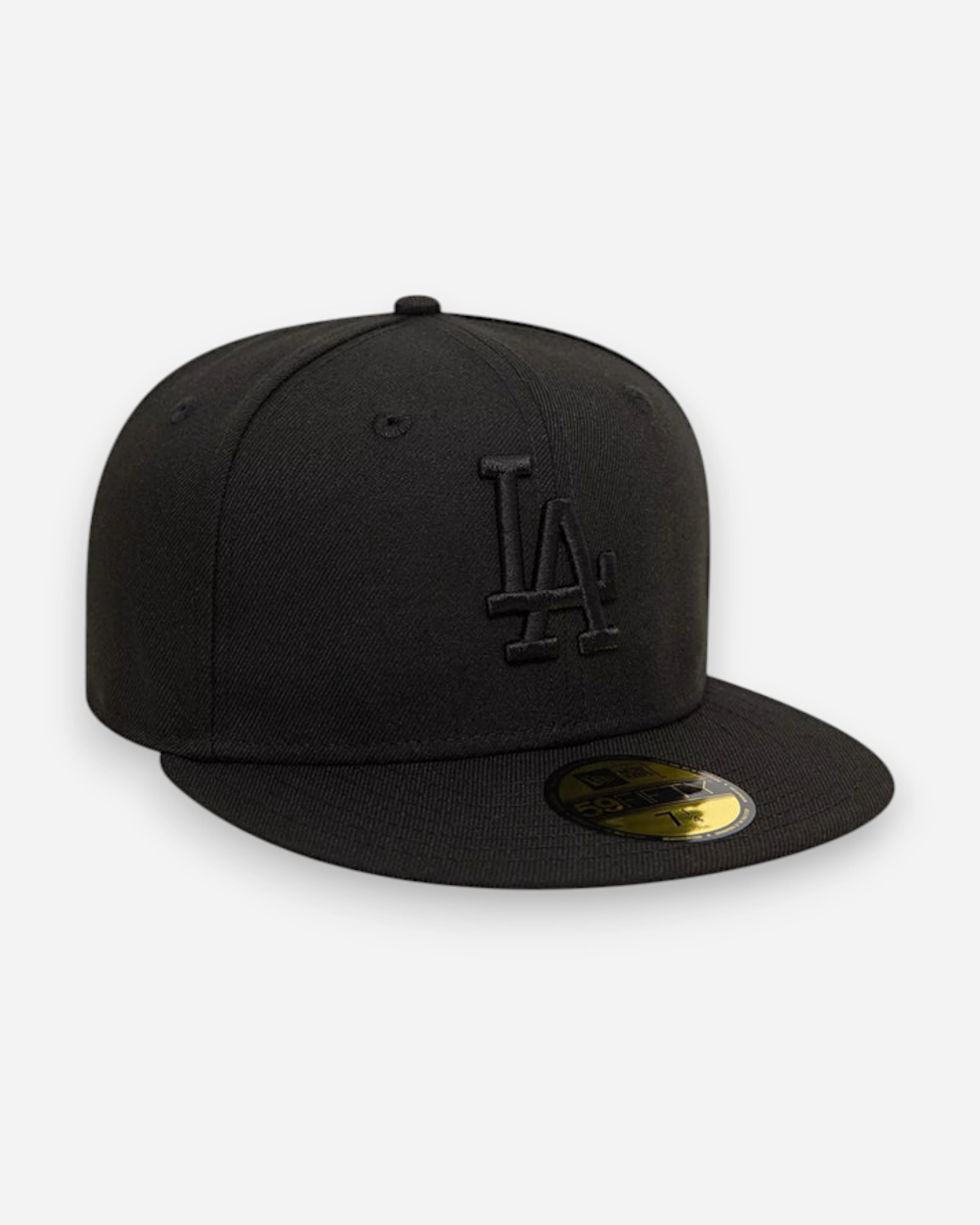 59FIFTY LA Dodgers MLB League Essential Black On Black