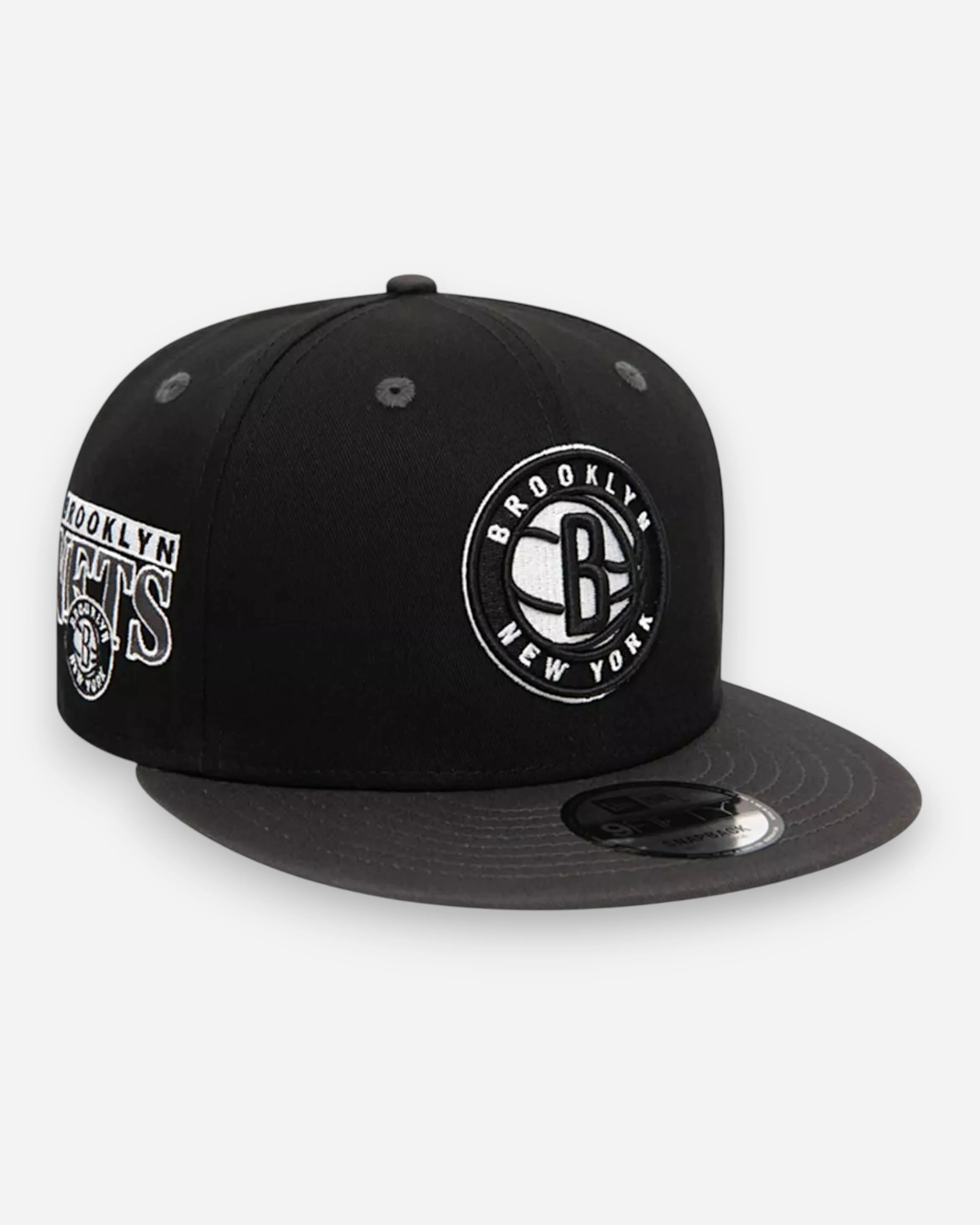 9FIFTY NBA Brooklyn Nets Team Colour Black