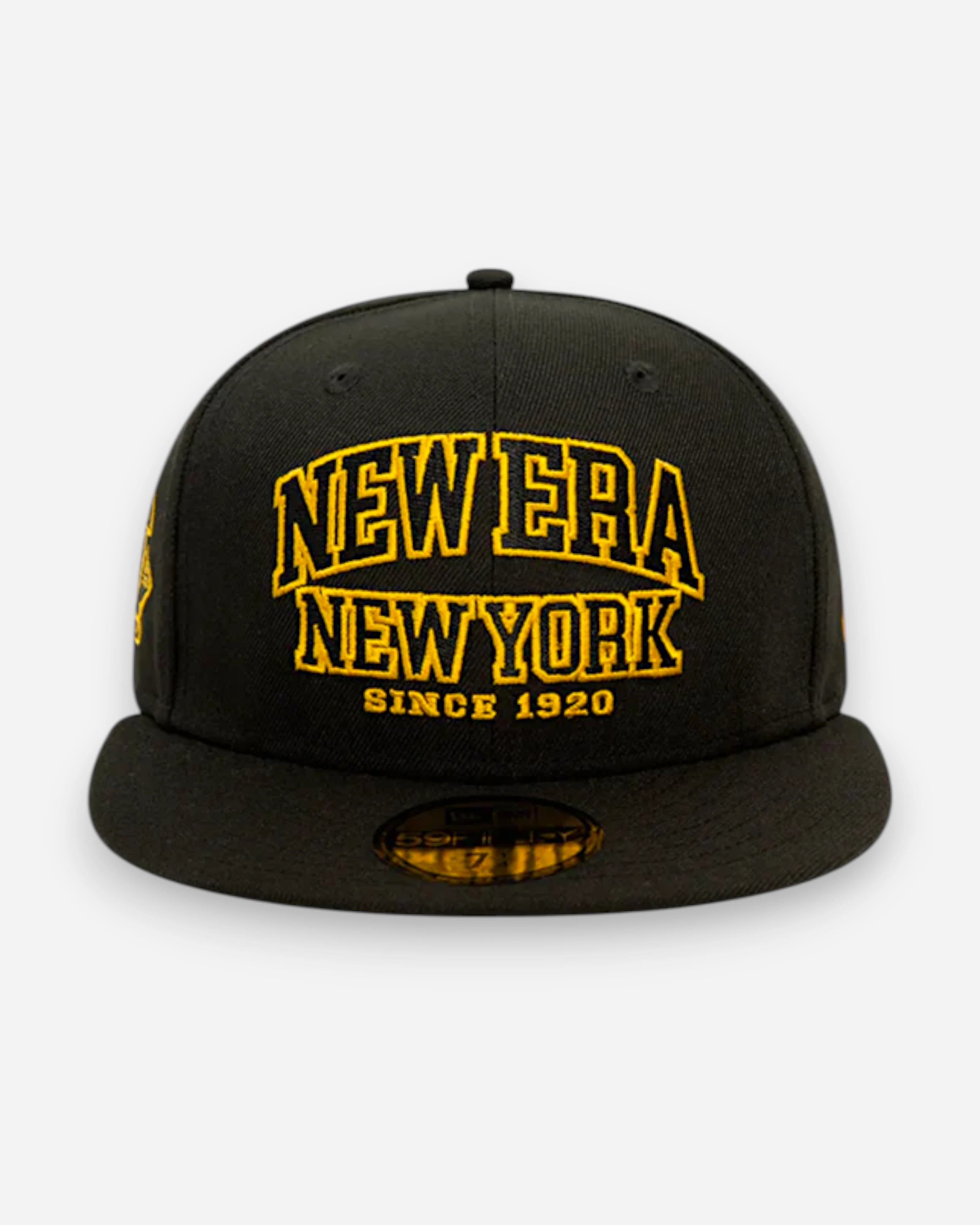 59FIFTY New York Yankees Wordmark Black / Gold Low Profile