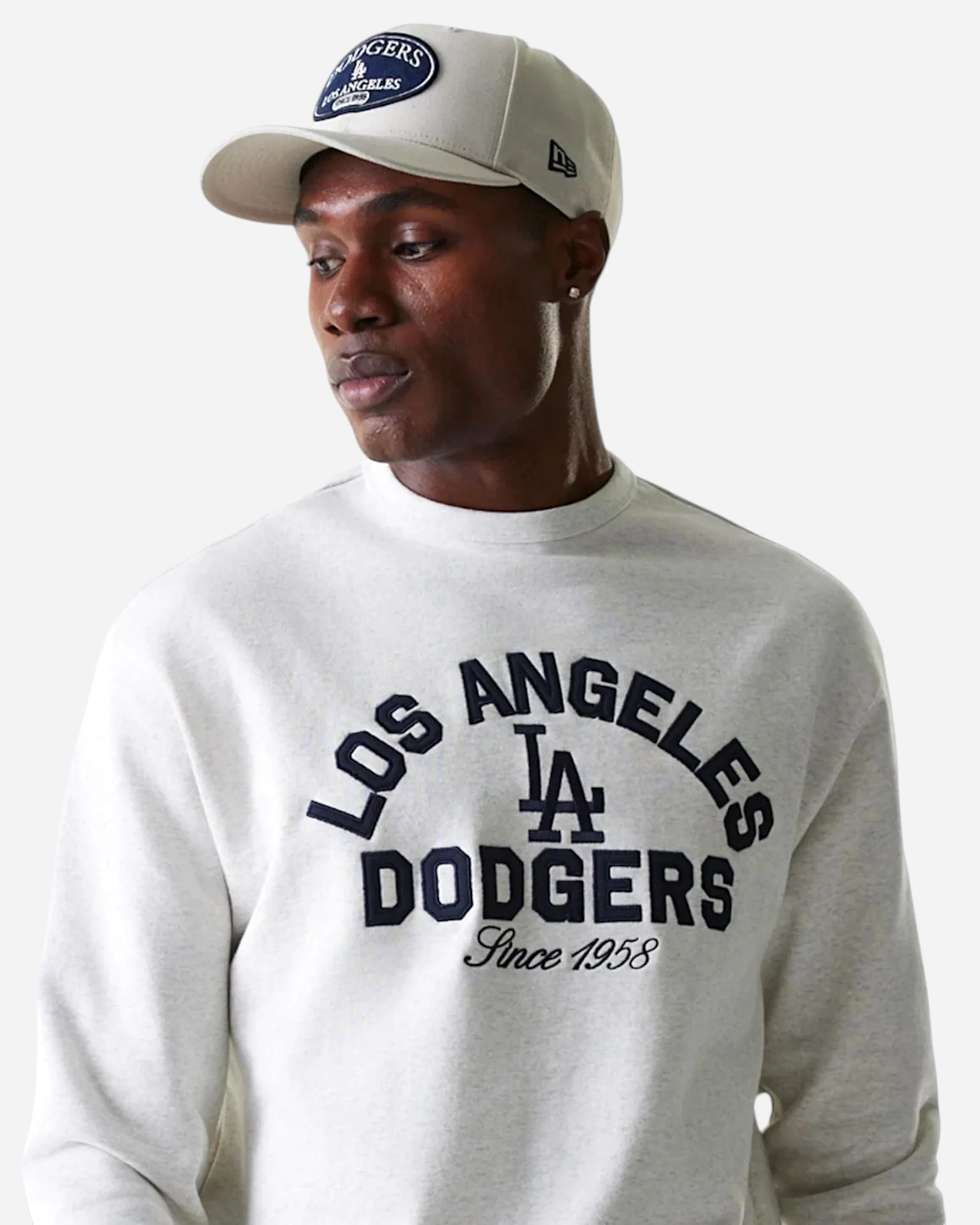 New Era Oversized LA Dodgers MLB Heritage Grey