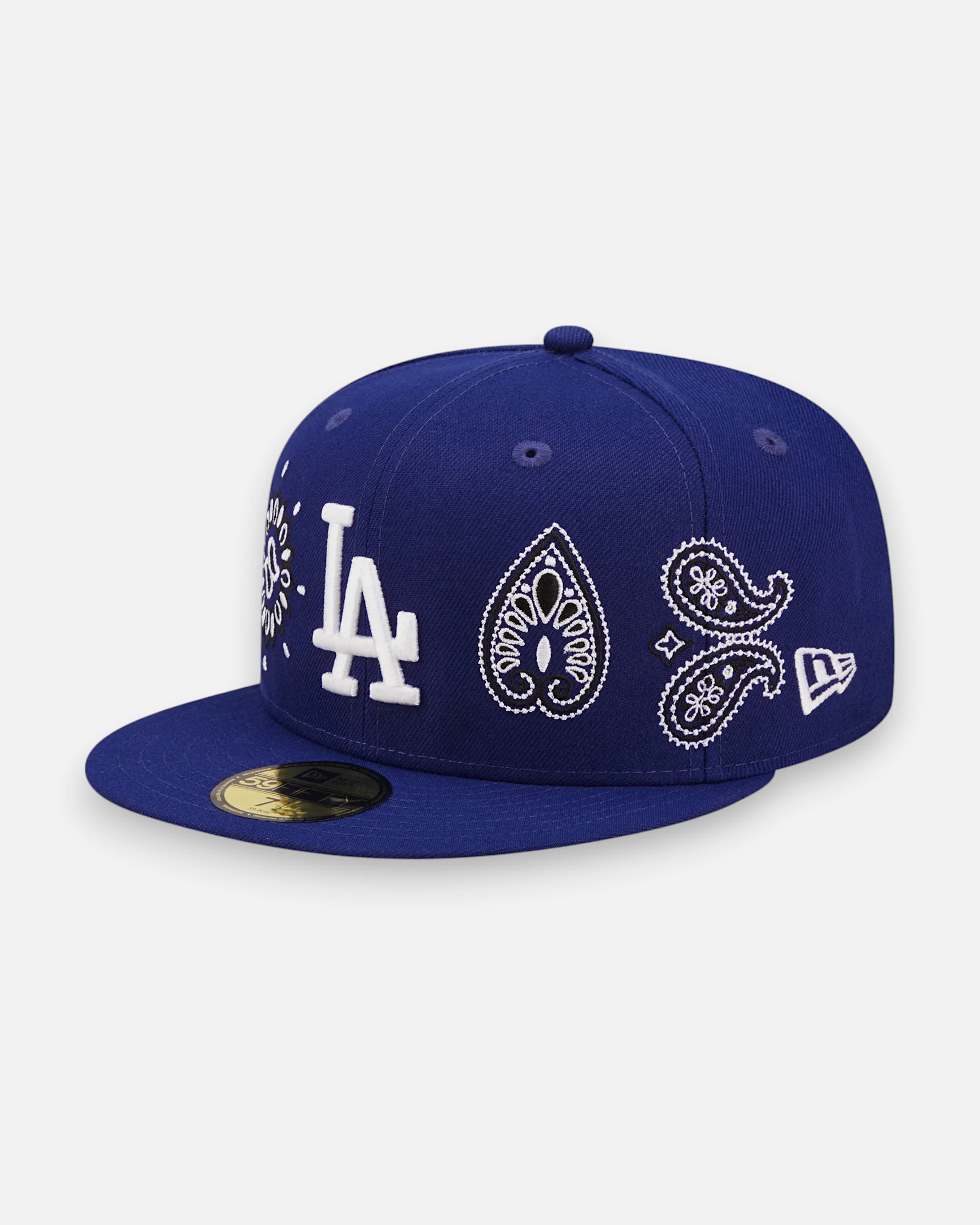 59FIFTY LA Dodgers Paisley Design Blue