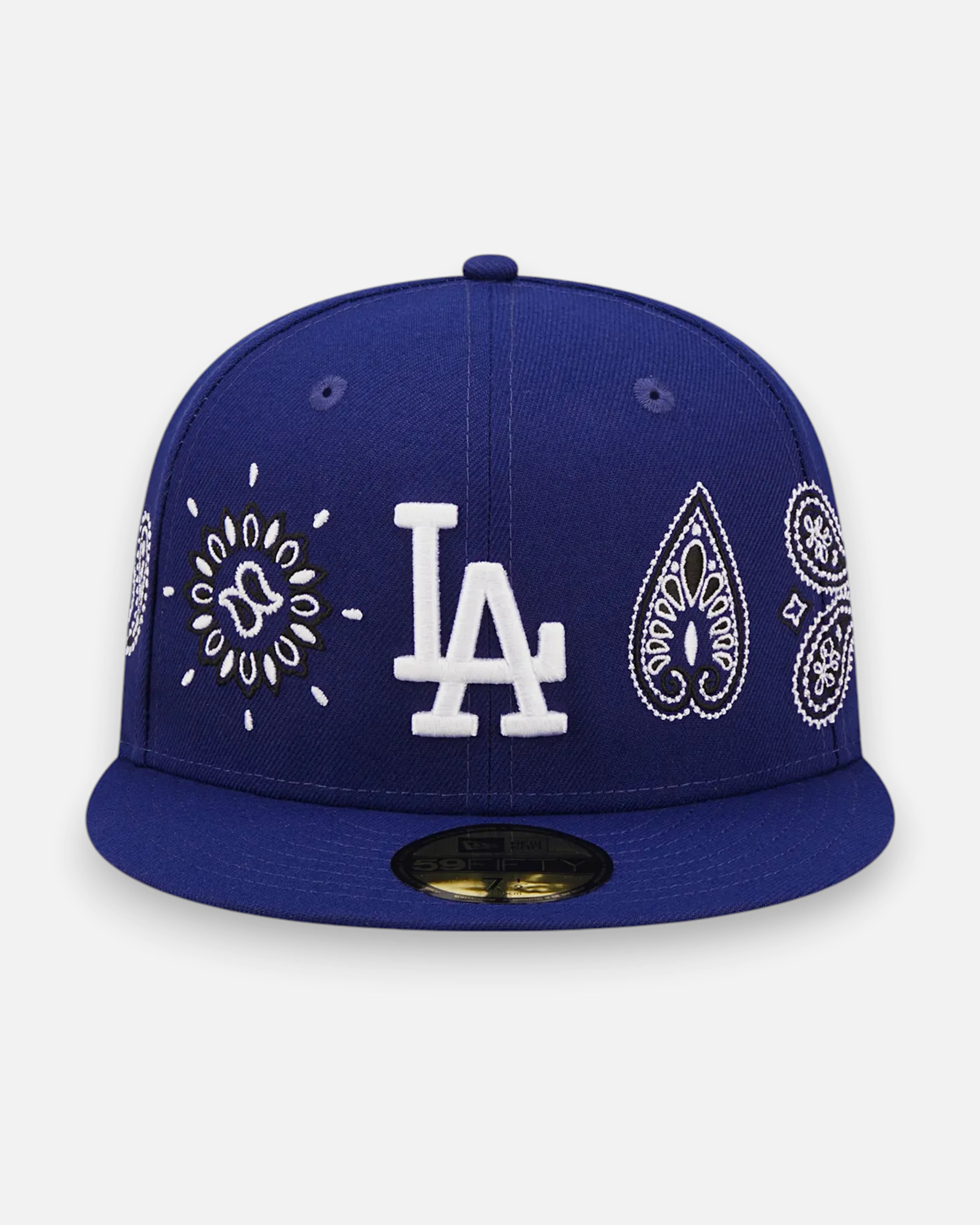 59FIFTY LA Dodgers Paisley Design Blue