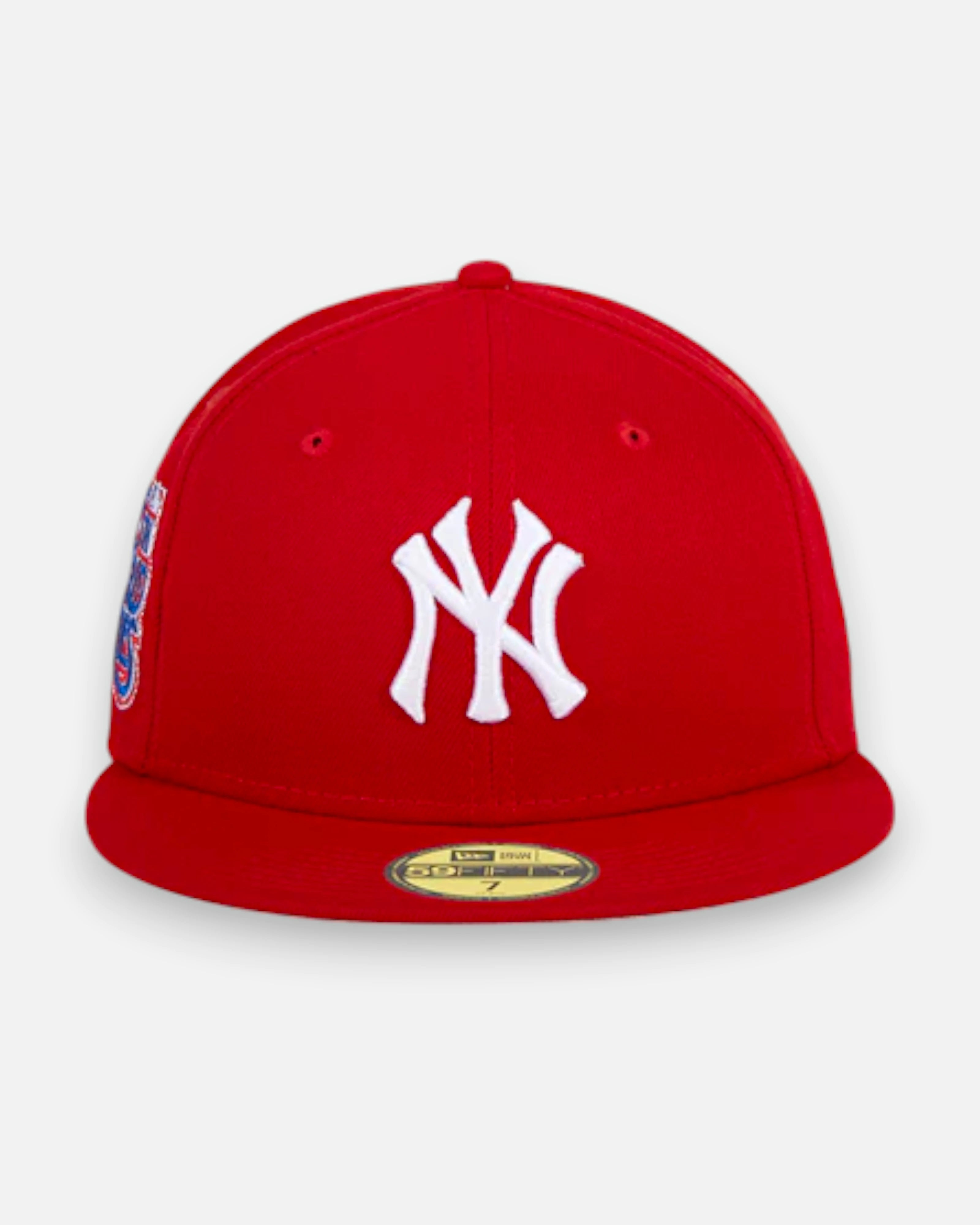 59FIFTY NY Yankees 75th World Series Side Patch Red