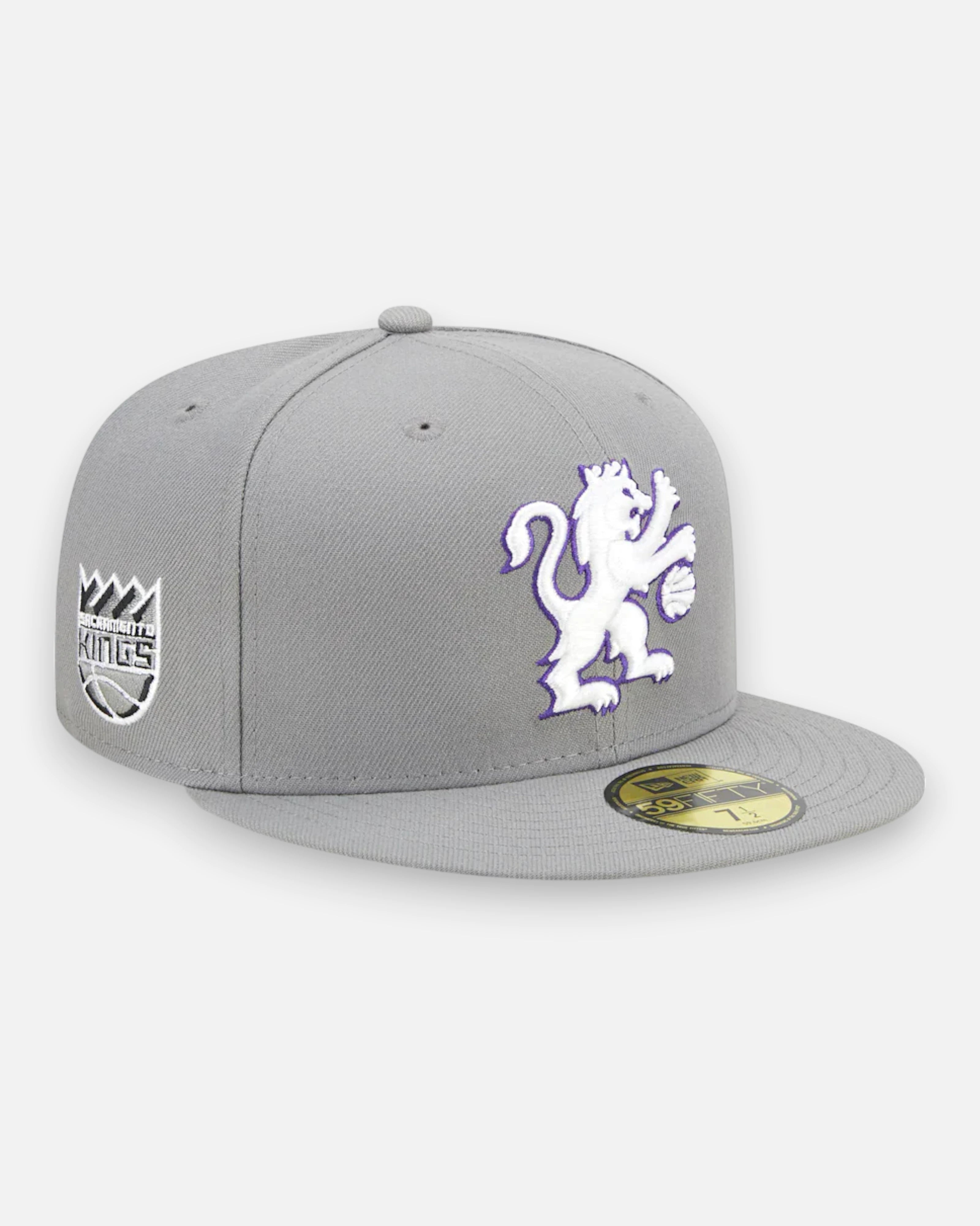 59FIFTY NBA Sacramento Kings Side Patch Grey